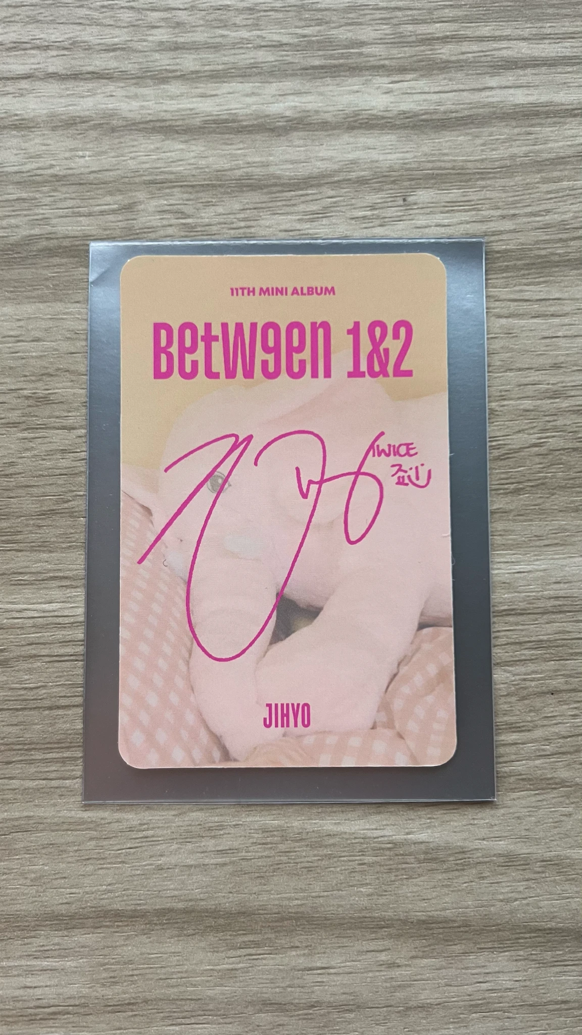 TWICE Jihyo TWICE-Jihyo-Album-BETWEEN 1&2 listing photo 2