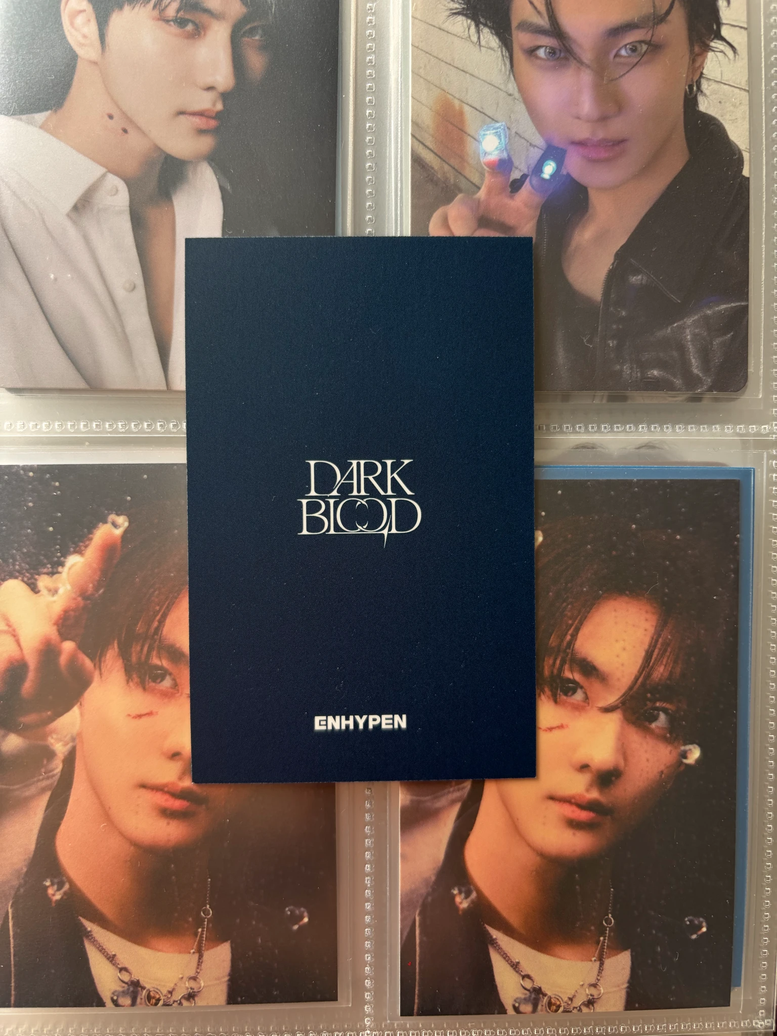 ENHYPEN Jungwon ENHYPEN - Jungwon - DARK BLOOD Album ums japan (universal music store) lucky draw FPO listing photo 2