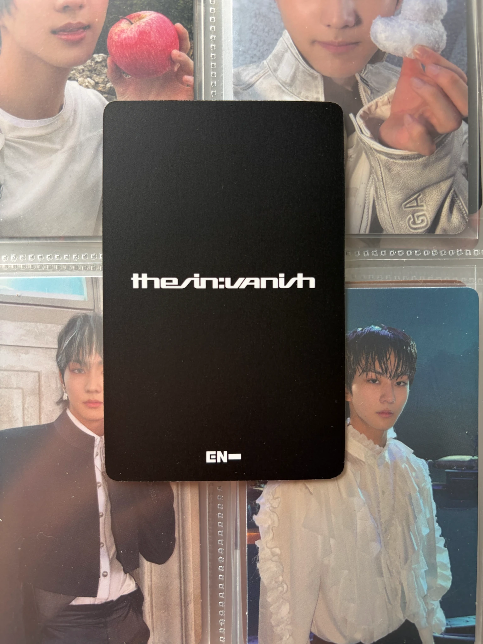 ENHYPEN Jungwon ENHYPEN - Jungwon - THE SIN: VANISH Album UMS japan (universal music store) pob (pre-order benefit) standard version listing photo 2