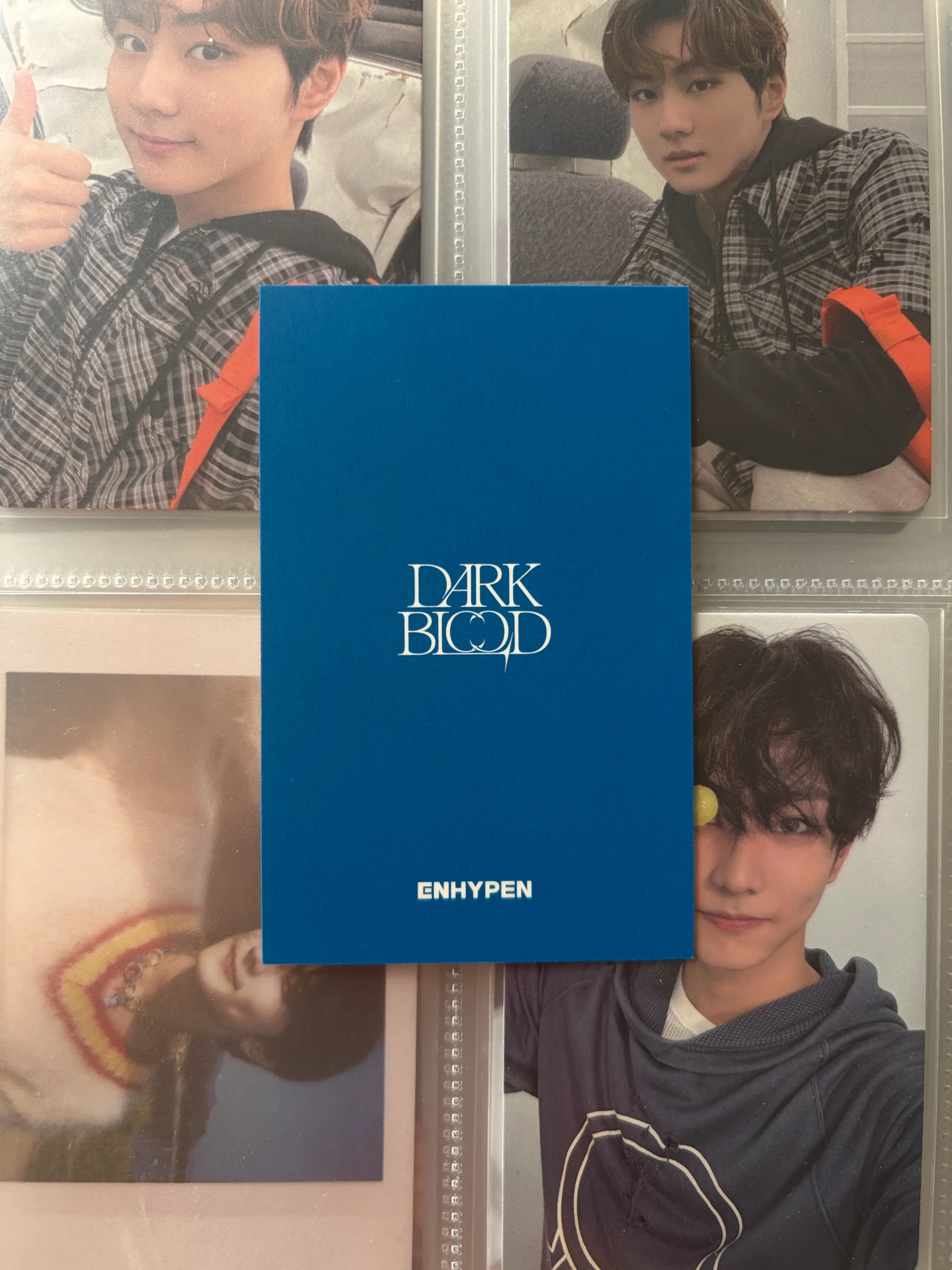 ENHYPEN Evan (Heeseung) ENHYPEN - Heeseung - DARK BLOOD Album lucky draw weverse shop japan listing photo 2