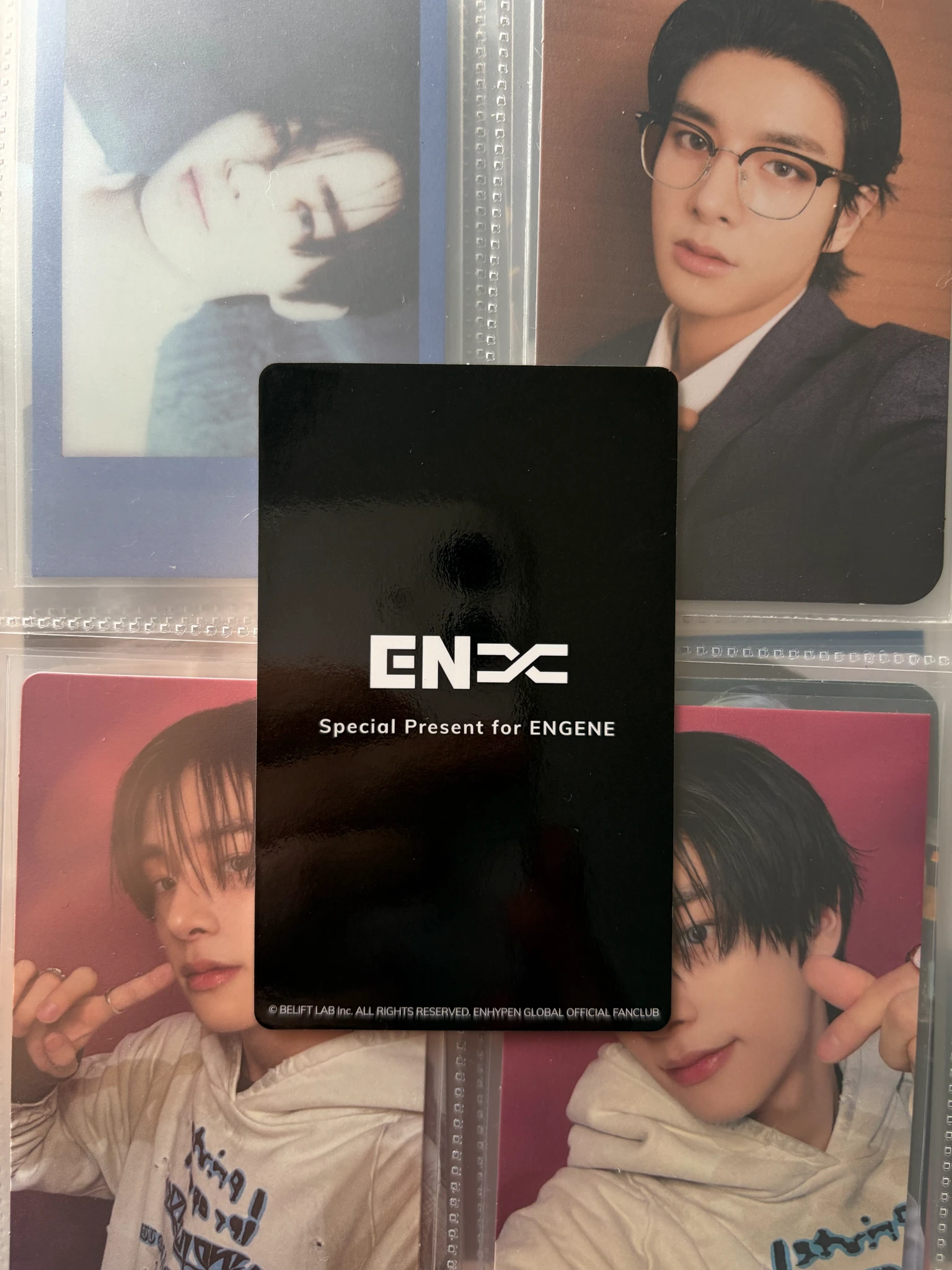ENHYPEN Jake ENHYPEN - Jake - DIMENSION: 閃光 (SENKOU) Album jpfc (japan fanclub) jpfc renewal renewal benefit listing photo 2