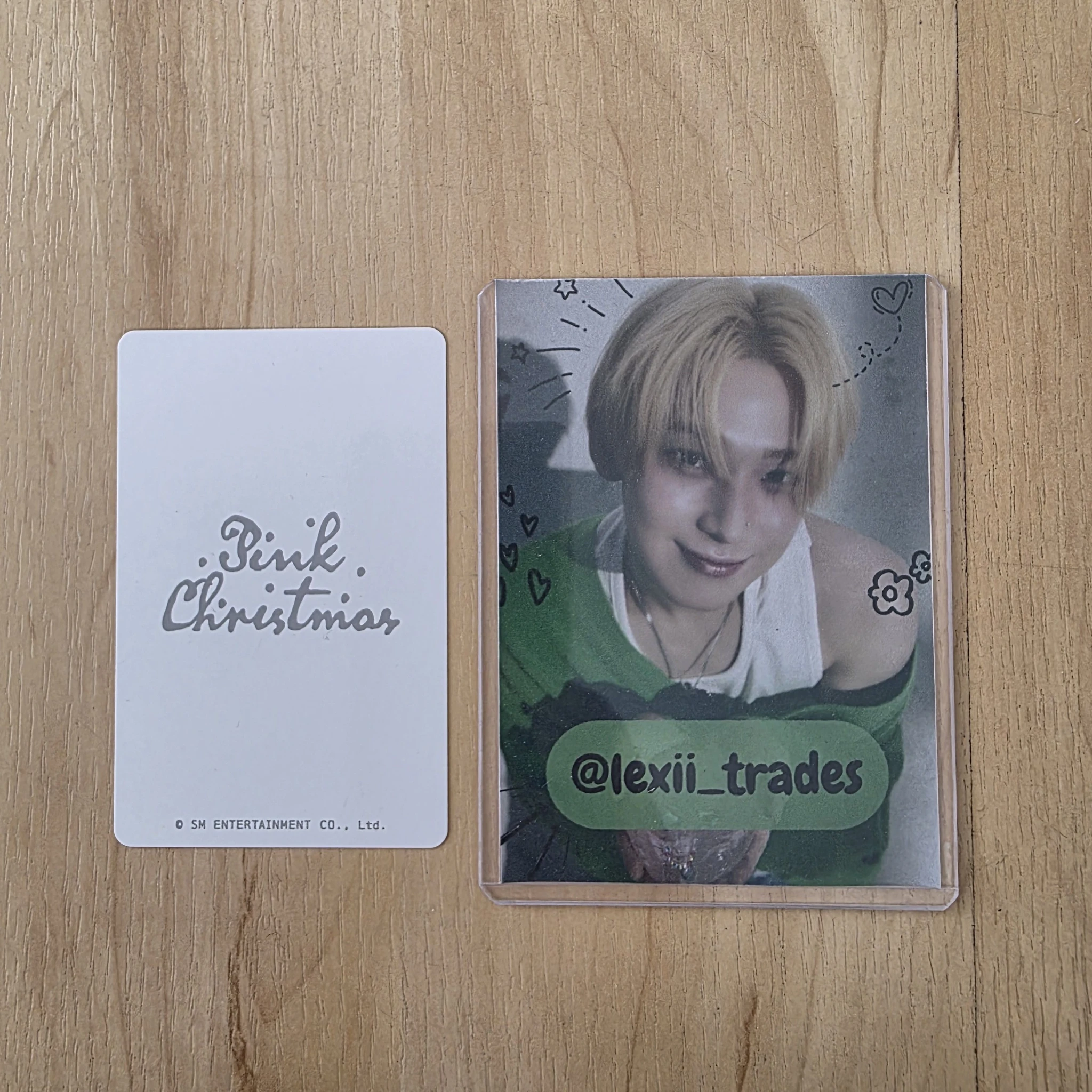 NCT Hendery NCT - Hendery - Pink Christmas 2024 Other wayv version trading card listing photo 2