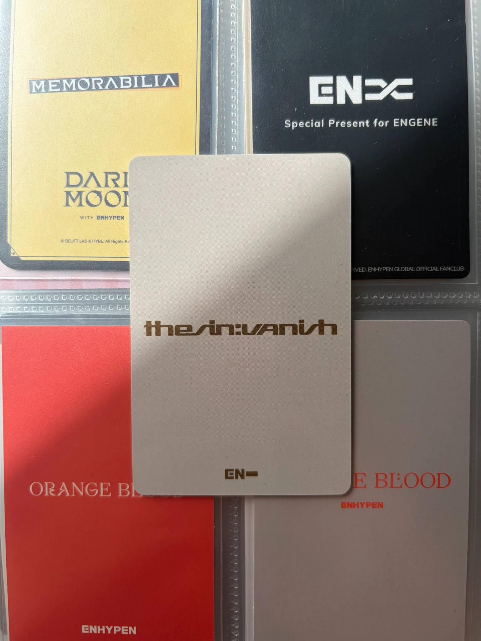 ENHYPEN Jake ENHYPEN - Jake - THE SIN: VANISH Album weverse japan shop (wvj) pob (pre-order benefit) standard version listing photo 2