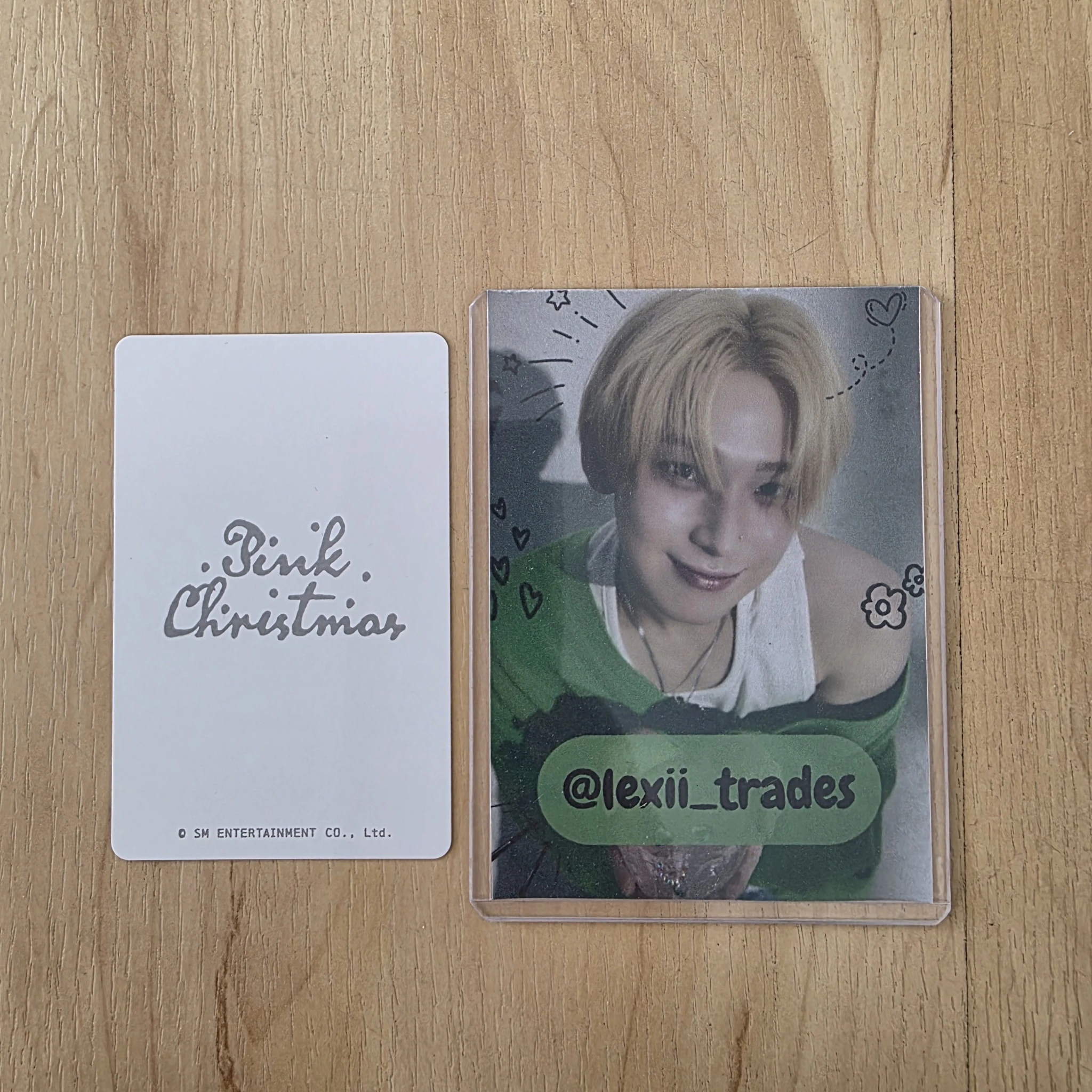 NCT Hendery NCT - Hendery - Pink Christmas 2024 Other wayv version trading card listing photo 2