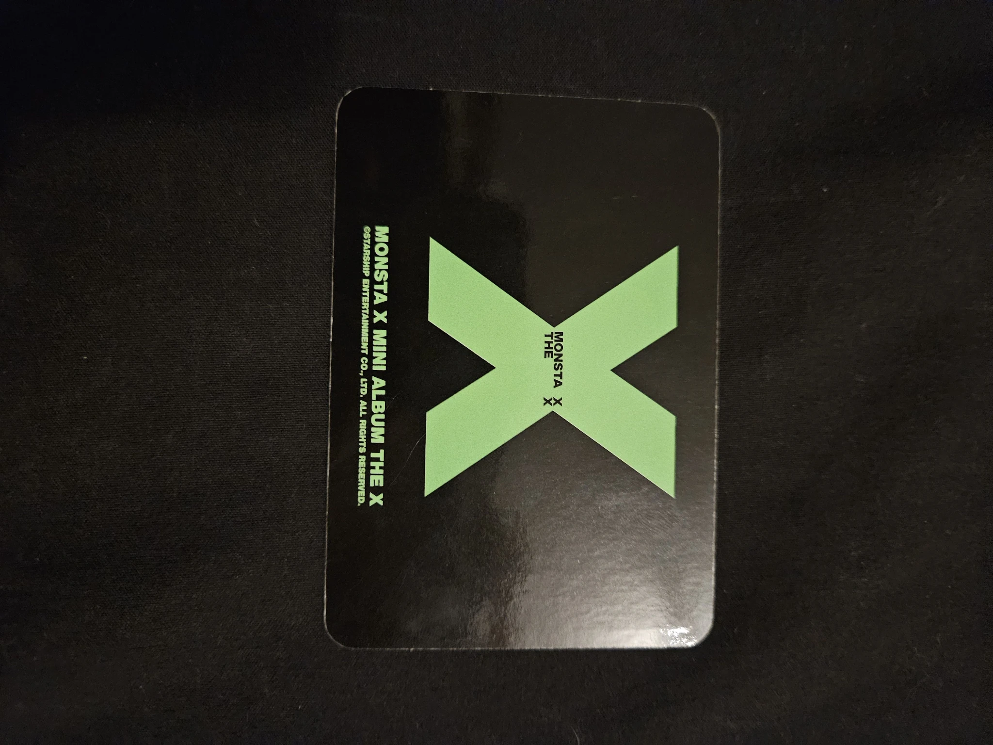MONSTA X MONSTA X - THE X Album USA retail exclusive listing photo 2