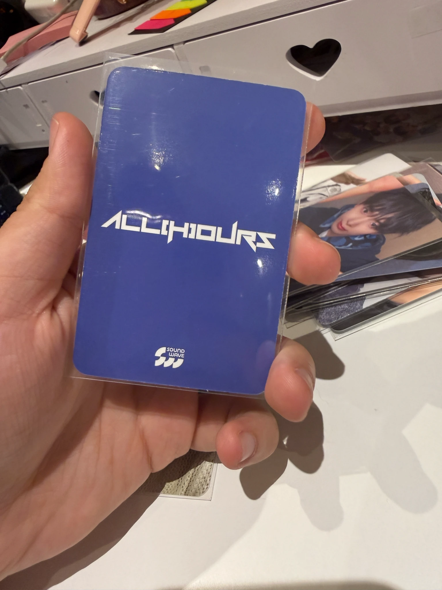 ALL(H)OURS Kunho ALL(H)OURS - Kunho - All Ours Album soundwave fansign round 4 listing photo 2
