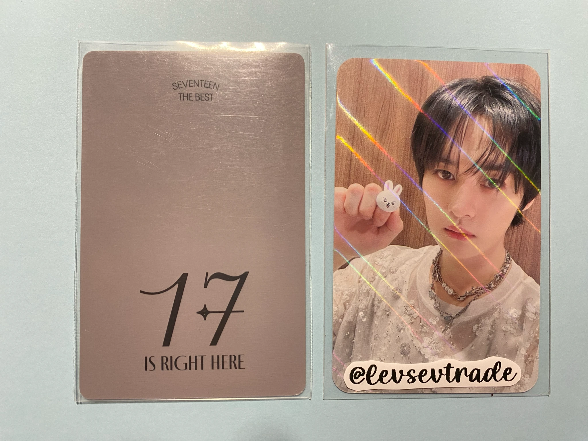 SEVENTEEN Jun SEVENTEEN - Jun - 17 IS RIGHT HERE Album pob (pre-order benefit) yizhiyu (yzy) dear version carat version round 3 listing photo 2