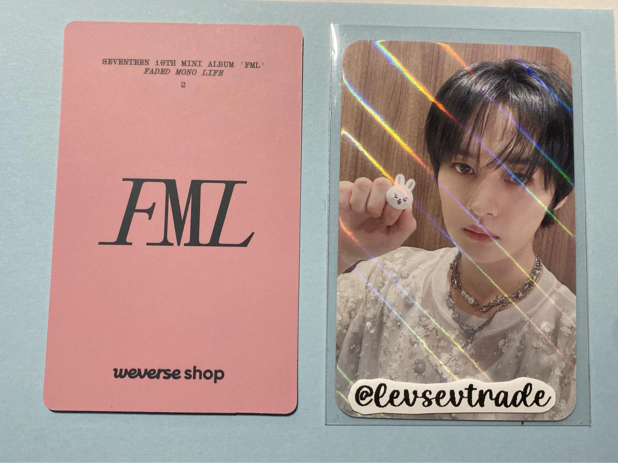 SEVENTEEN Wonwoo SEVENTEEN - Wonwoo - FML Album listing photo 2