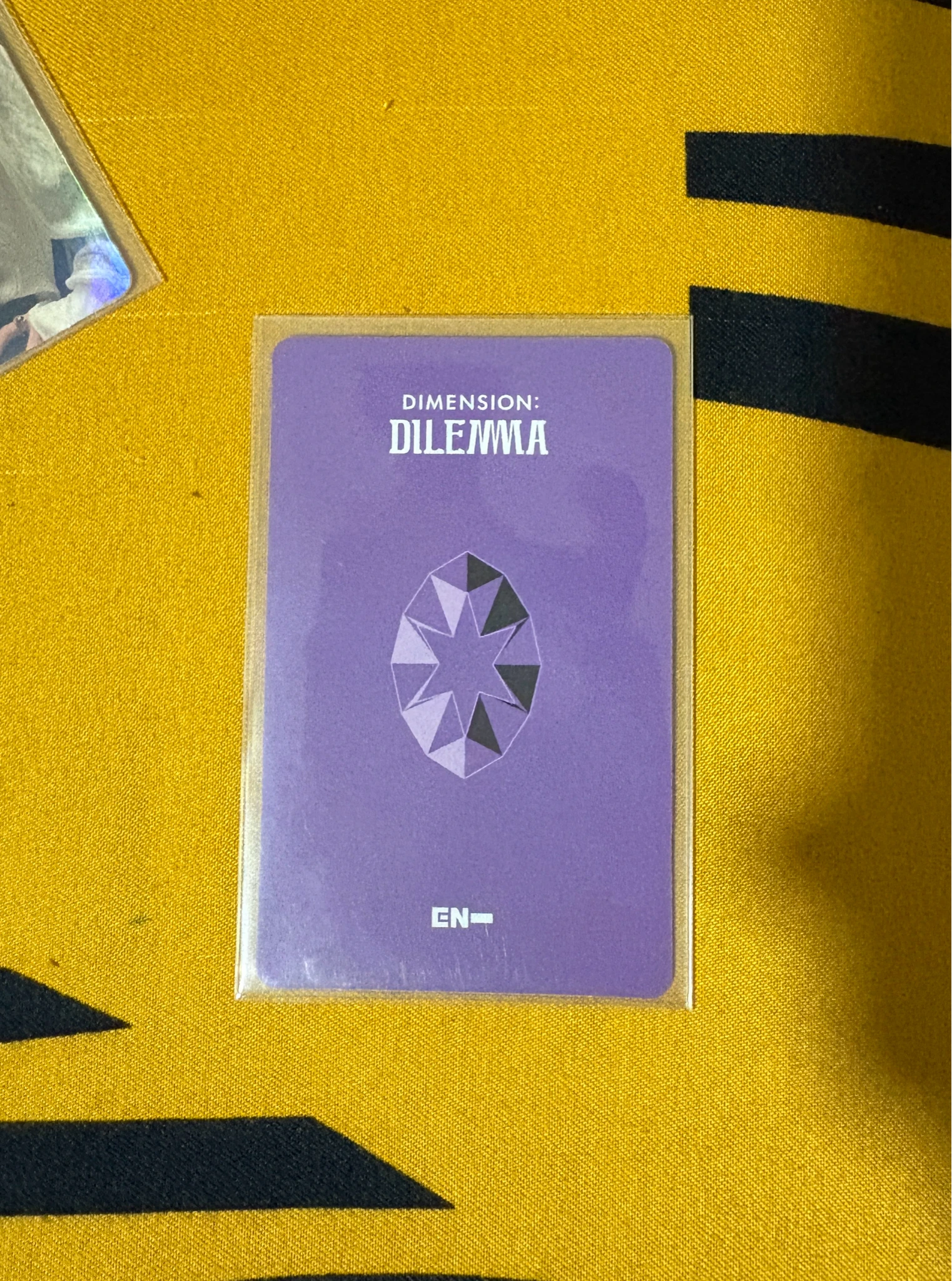 ENHYPEN Sunoo ENHYPEN - Sunoo - DIMENSION: DILEMMA Album album photocard scylla version korean album listing photo 2
