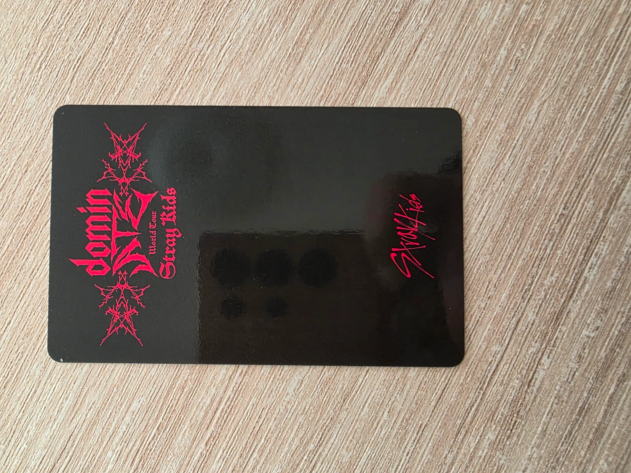 Stray Kids Bang Chan Stray Kids - Bang Chan - DominATE World Tour Event stayzone lucky draw listing photo 2