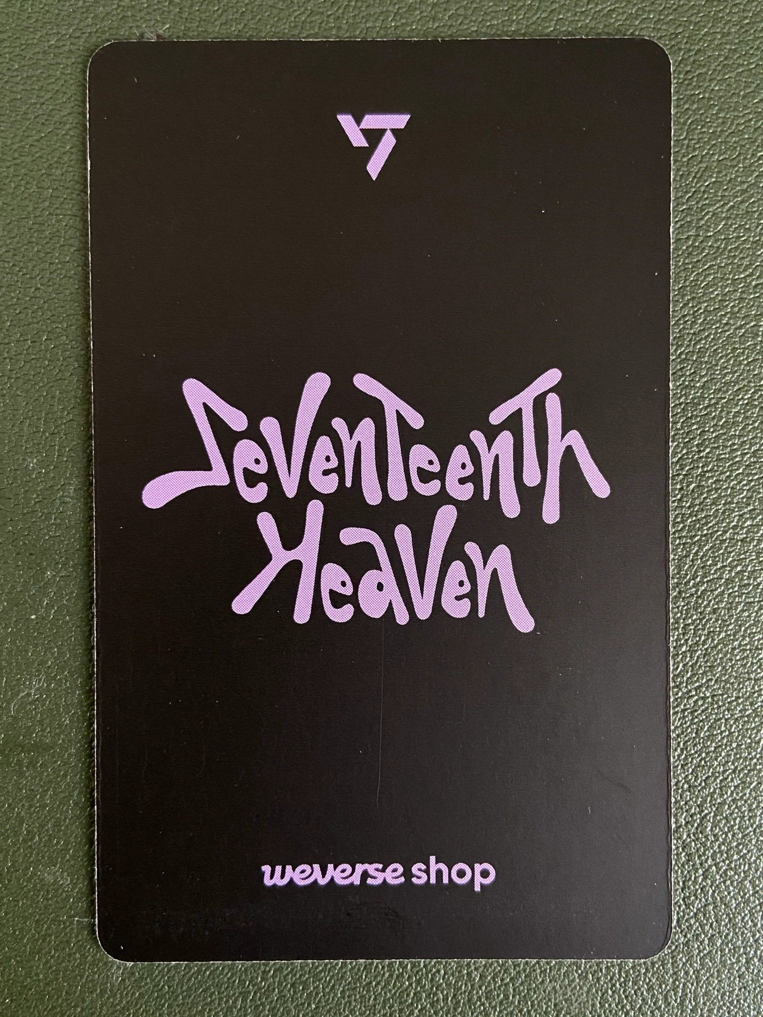 SEVENTEEN Jun SEVENTEEN - Jun - Seventeenth Heaven Album fansign weverse global shop (wvg) listing photo 2