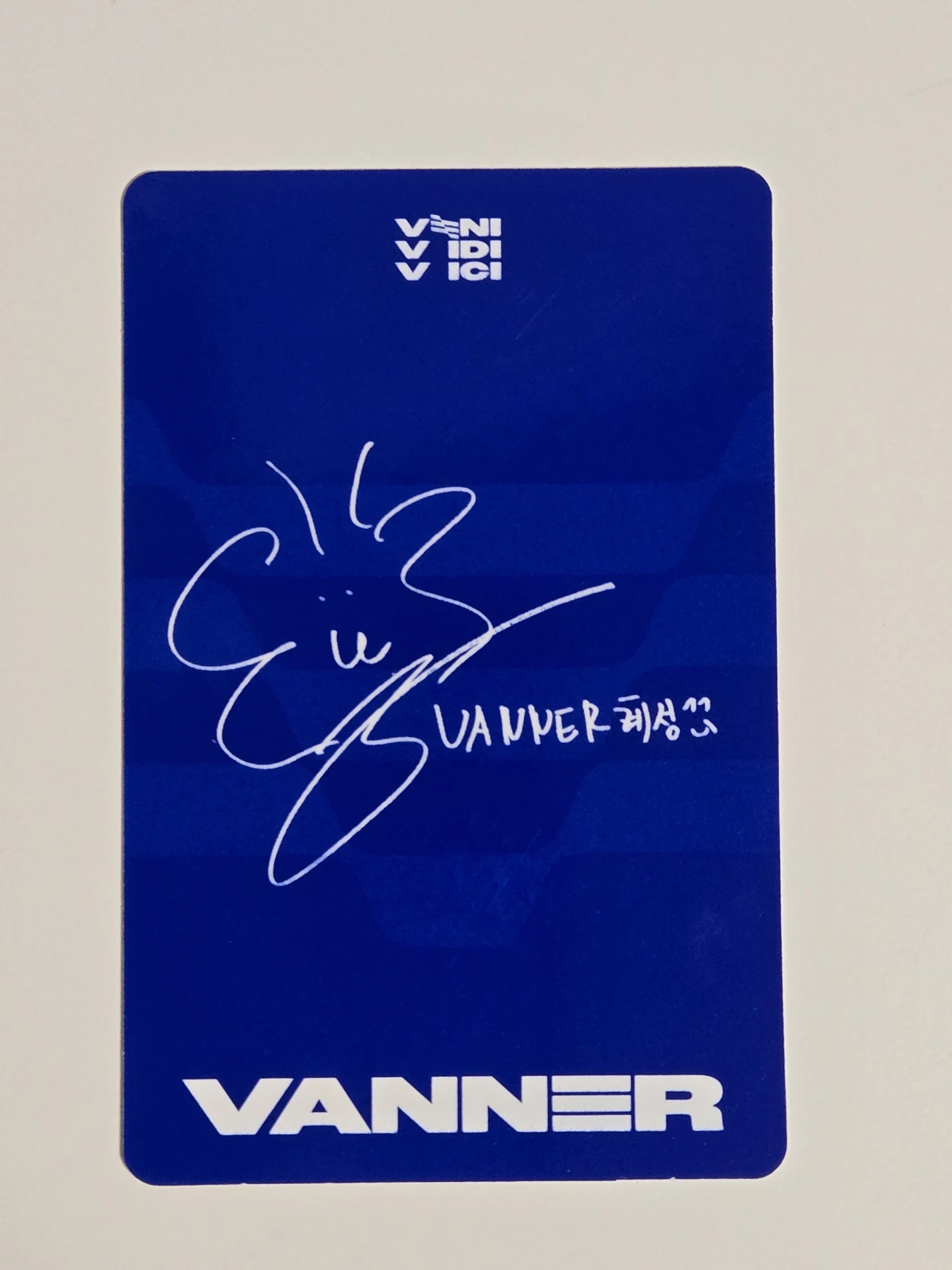 VANNER Hyesung VANNER - Hyesung - VENI VIDI VICI Album album photocard listing photo 2