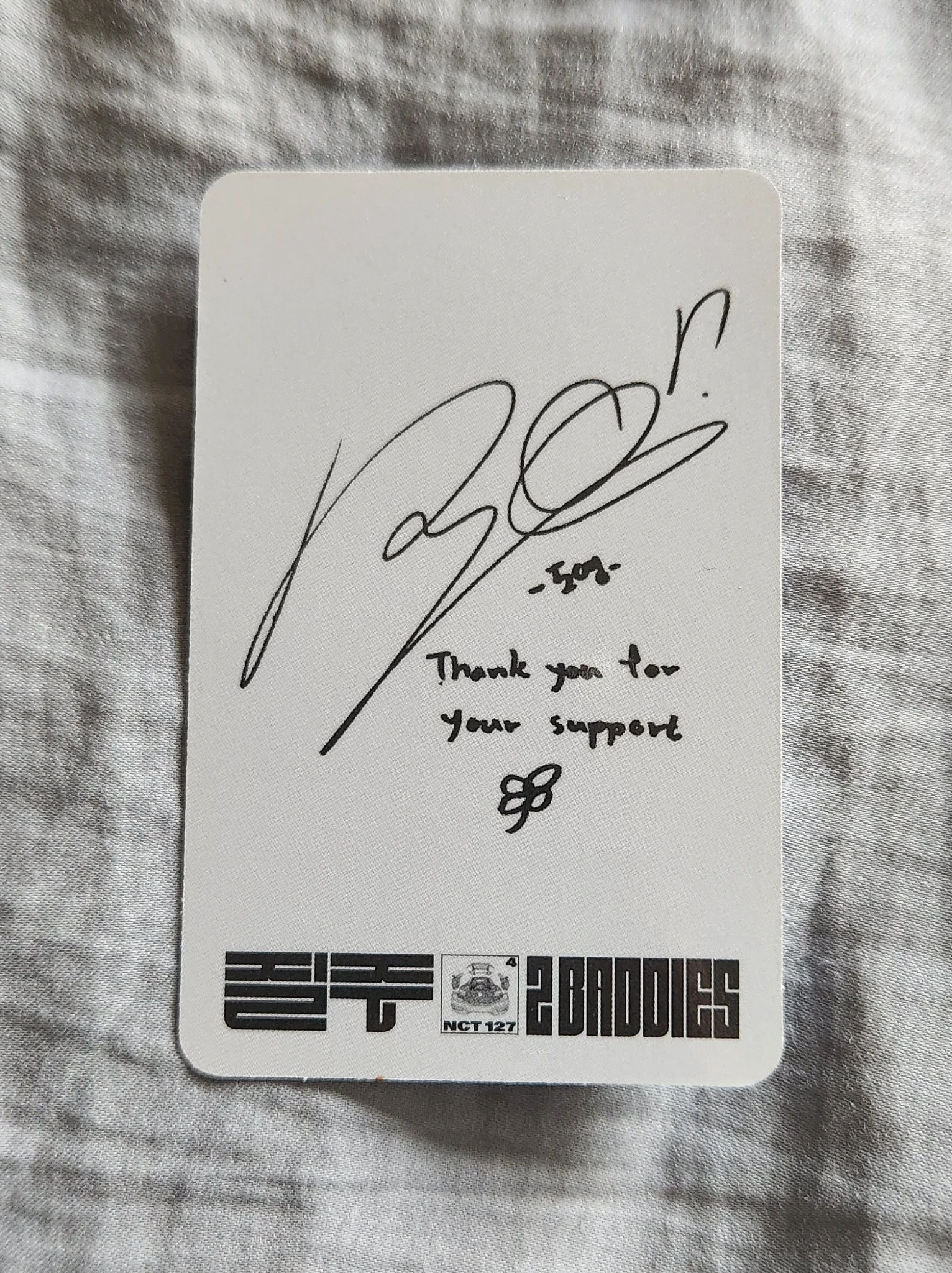 NCT 127 Doyoung NCT 127 - Doyoung - 2 Baddies Album listing photo 2