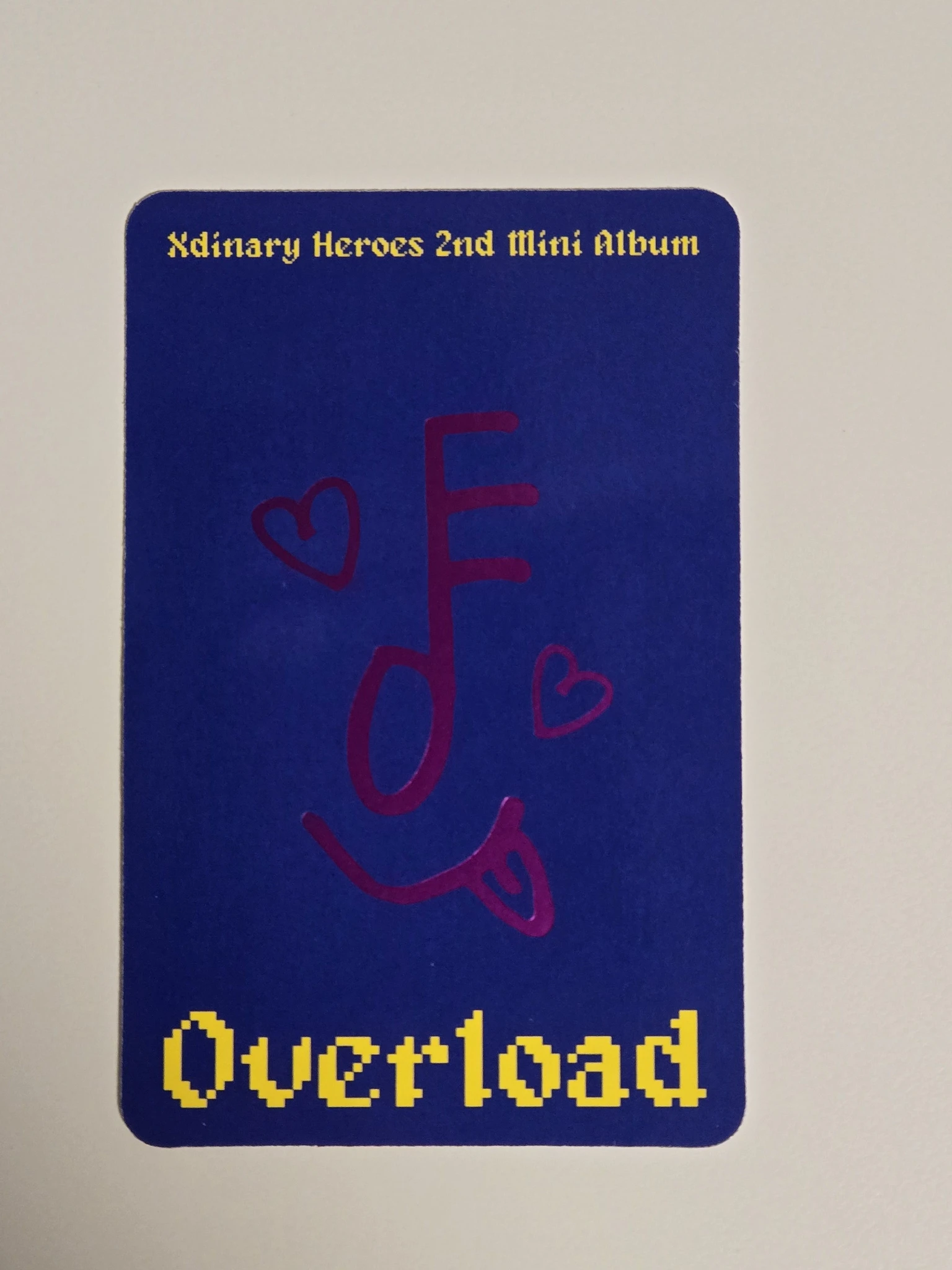 Xdinary Heroes O.de Xdinary Heroes - O.de - Overload Album album photocard random photocard listing photo 2