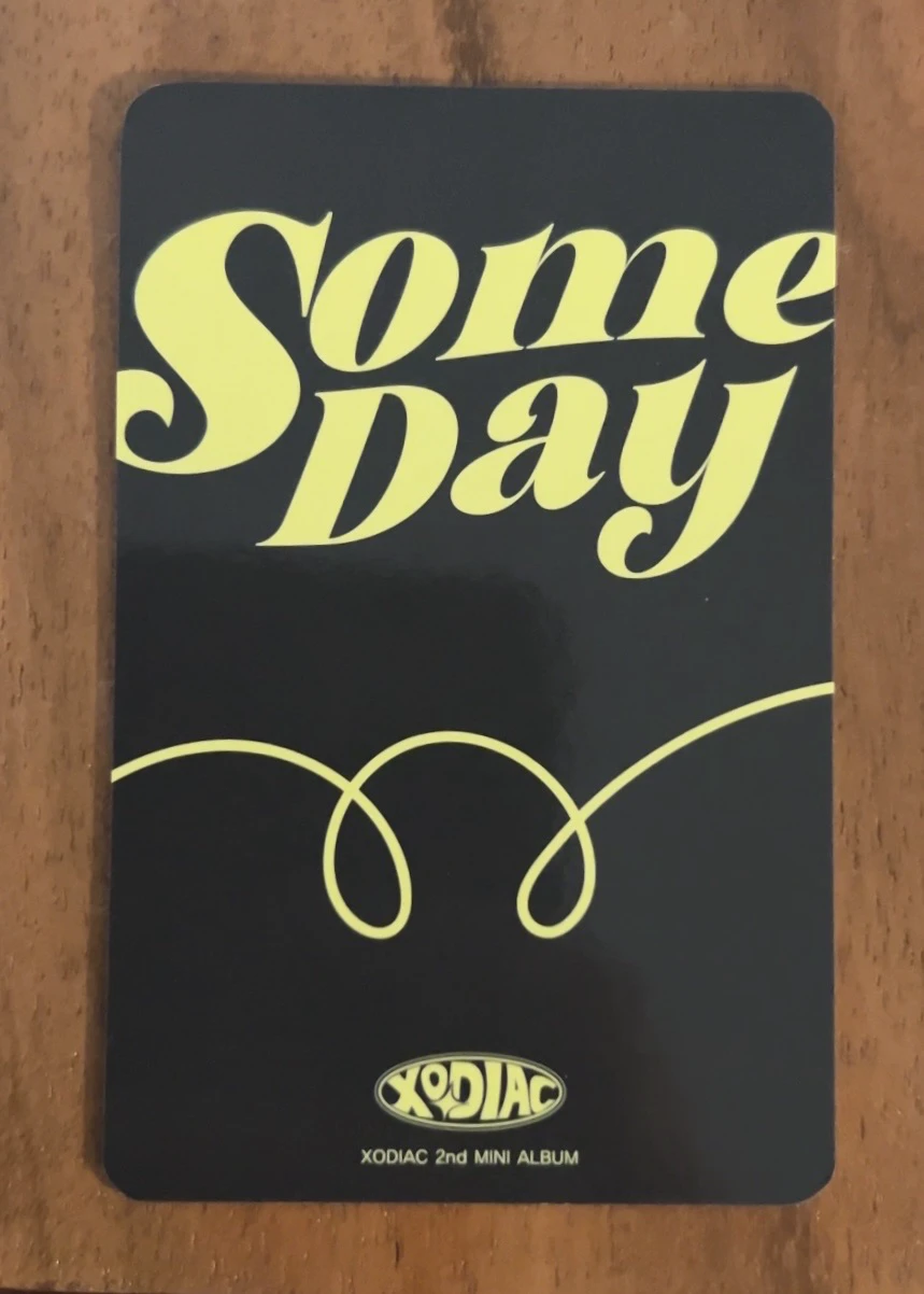 XODIAC Gyumin Xodiac - Gyumin - Some Day Album album photocard dark version listing photo 2