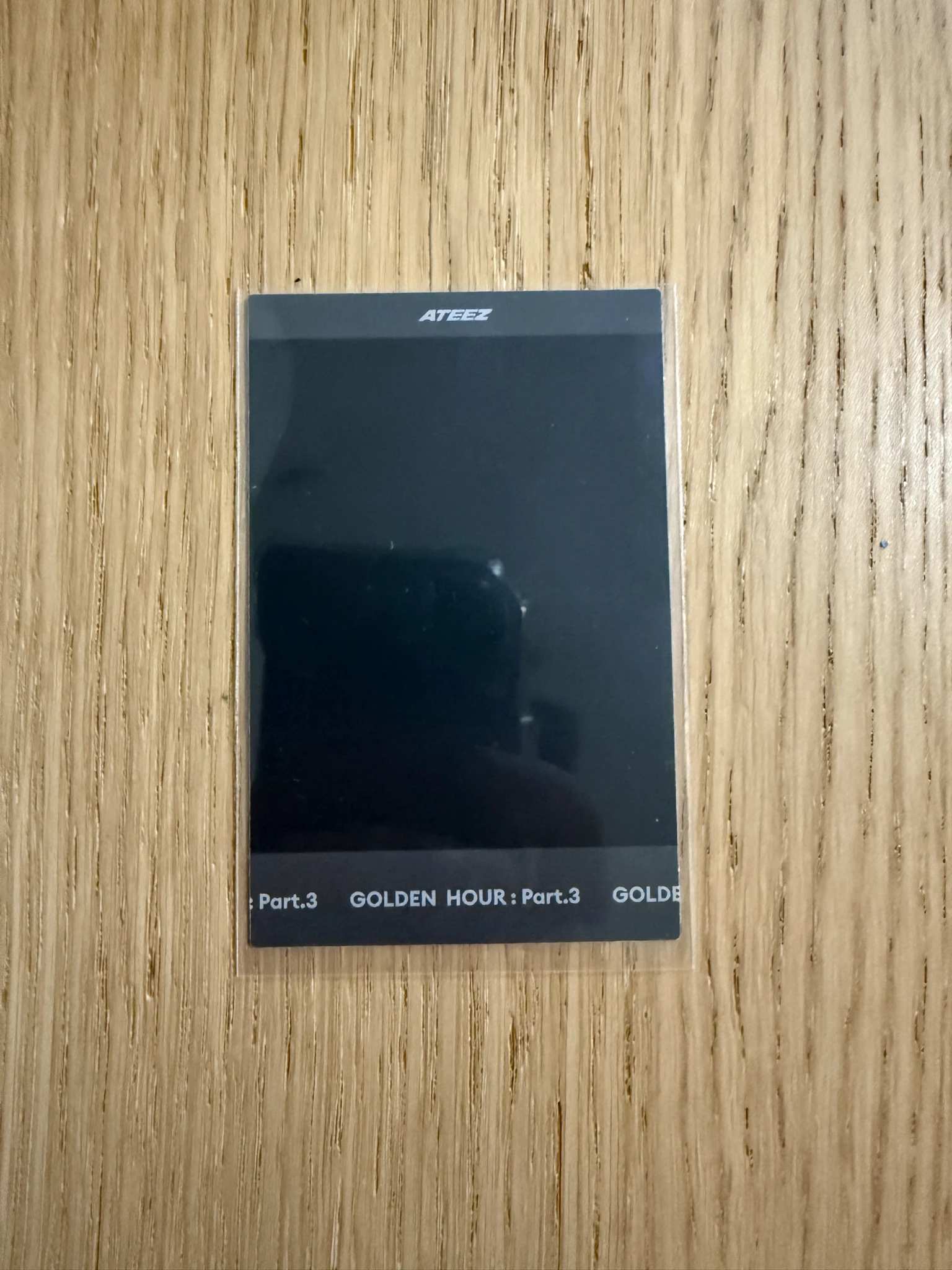 ATEEZ Wooyoung ATEEZ - Wooyoung - Golden Hour : Part.3 Album poca album polaroid  listing photo 2