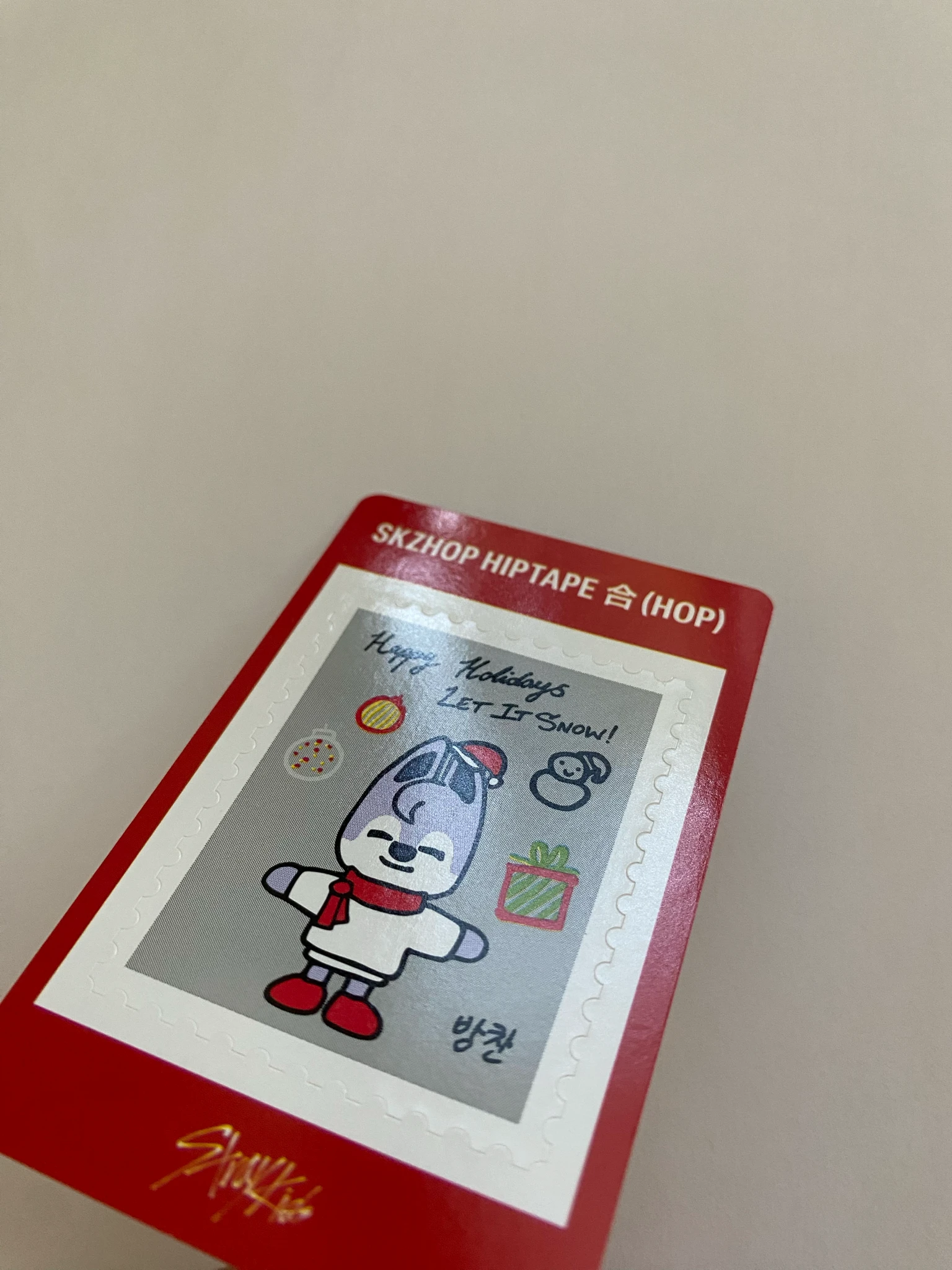 Stray Kids Bang Chan Stray Kids - Bang Chan - HOP Album sticker nemo version sticker card album inclusion listing photo 2
