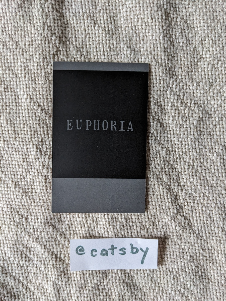 ALPHA DRIVE ONE Sangwon ALPHA DRIVE ONE - Sangwon - EUPHORIA Album star road version polaroid listing photo 2