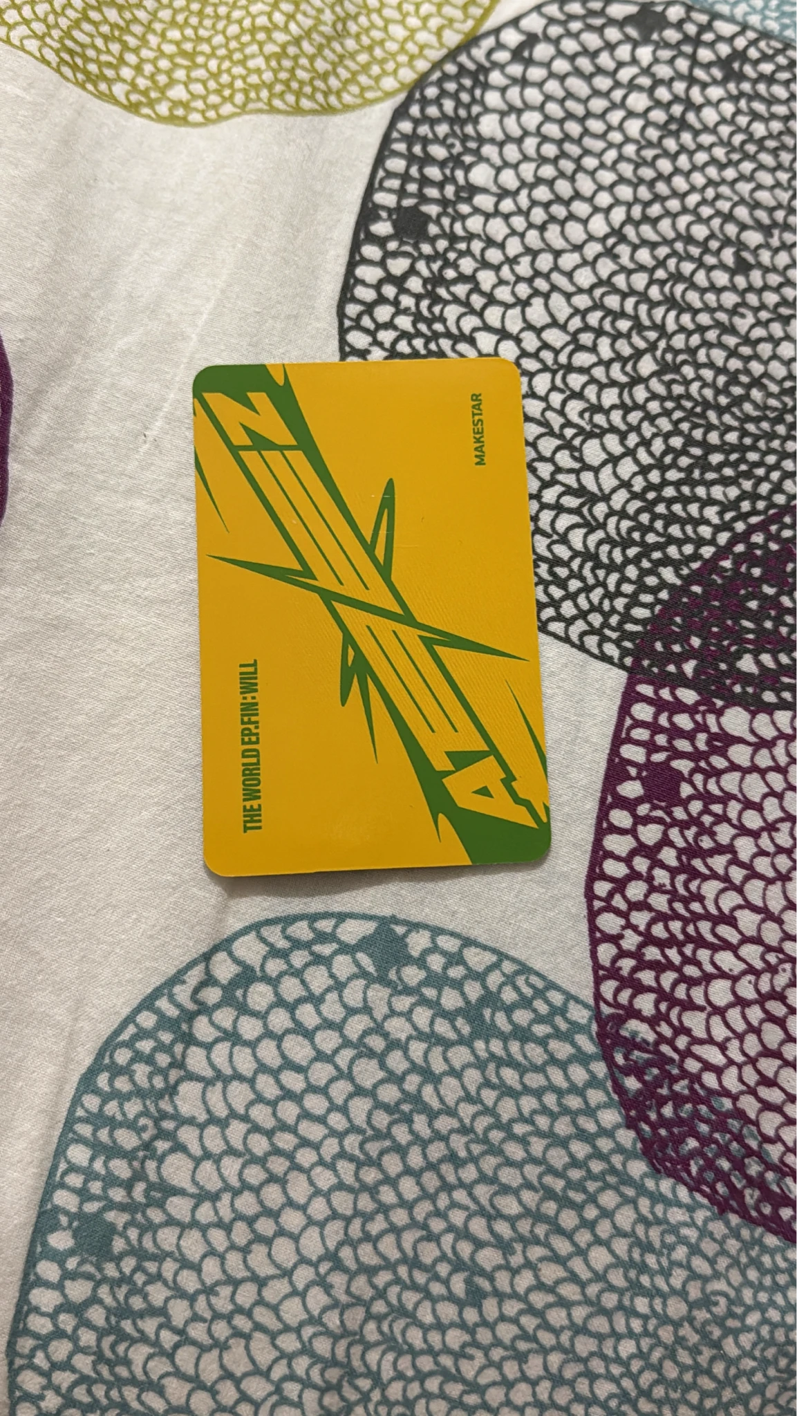ATEEZ Yunho ATEEZ - Yunho - THE WORLD EP.FIN: WILL Album makestar tangerine blanket ver video call listing photo 2