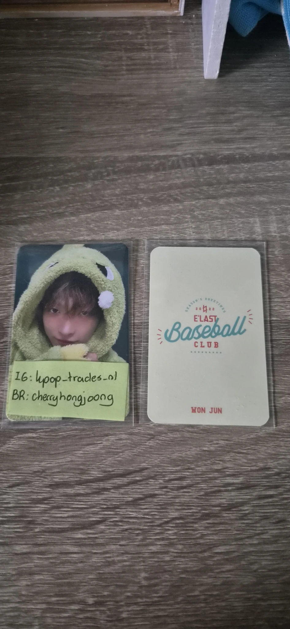 E’LAST Wonjun E’LAST - Wonjun - E’LAST 2022 Season's Greetings - E’LAST Baseball Club Other season's greetings listing photo 2