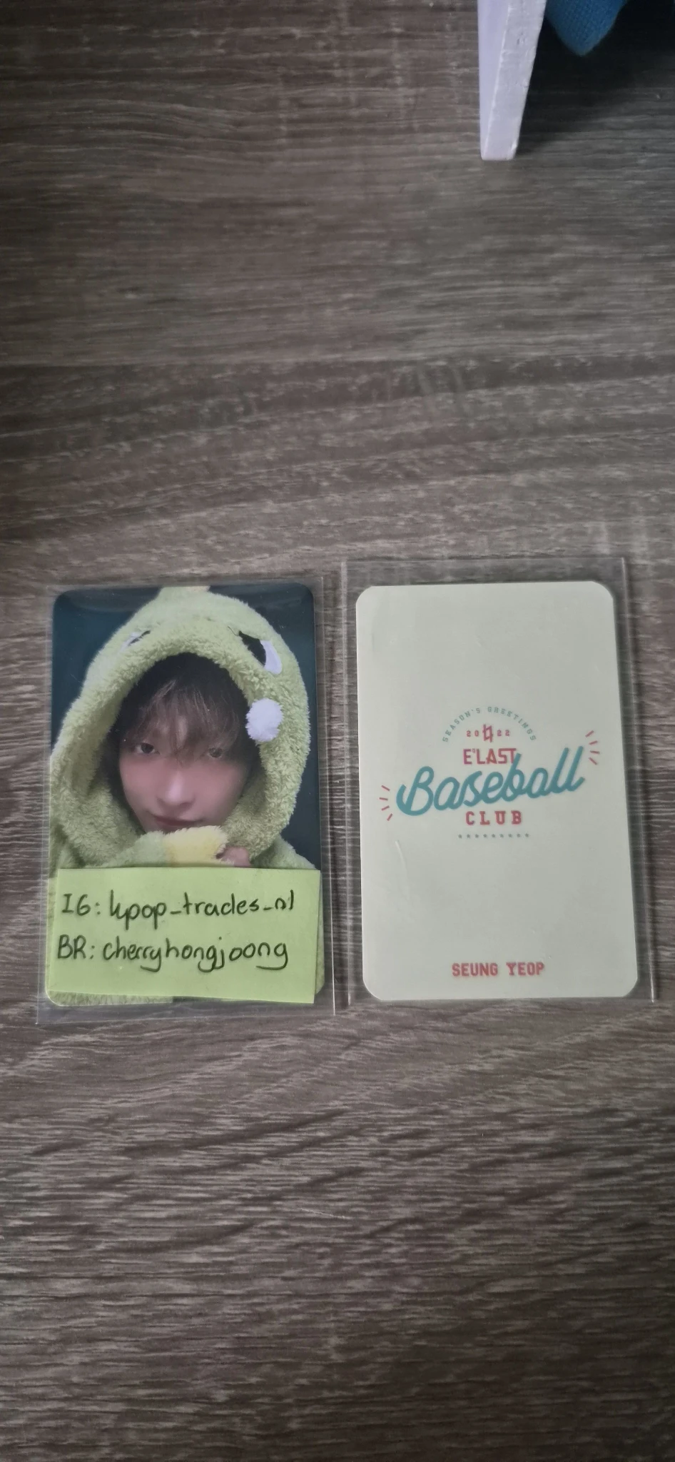 E’LAST Seungyeop E’LAST - Seungyeop - E’LAST 2022 Season's Greetings - E’LAST Baseball Club Other season's greetings listing photo 2