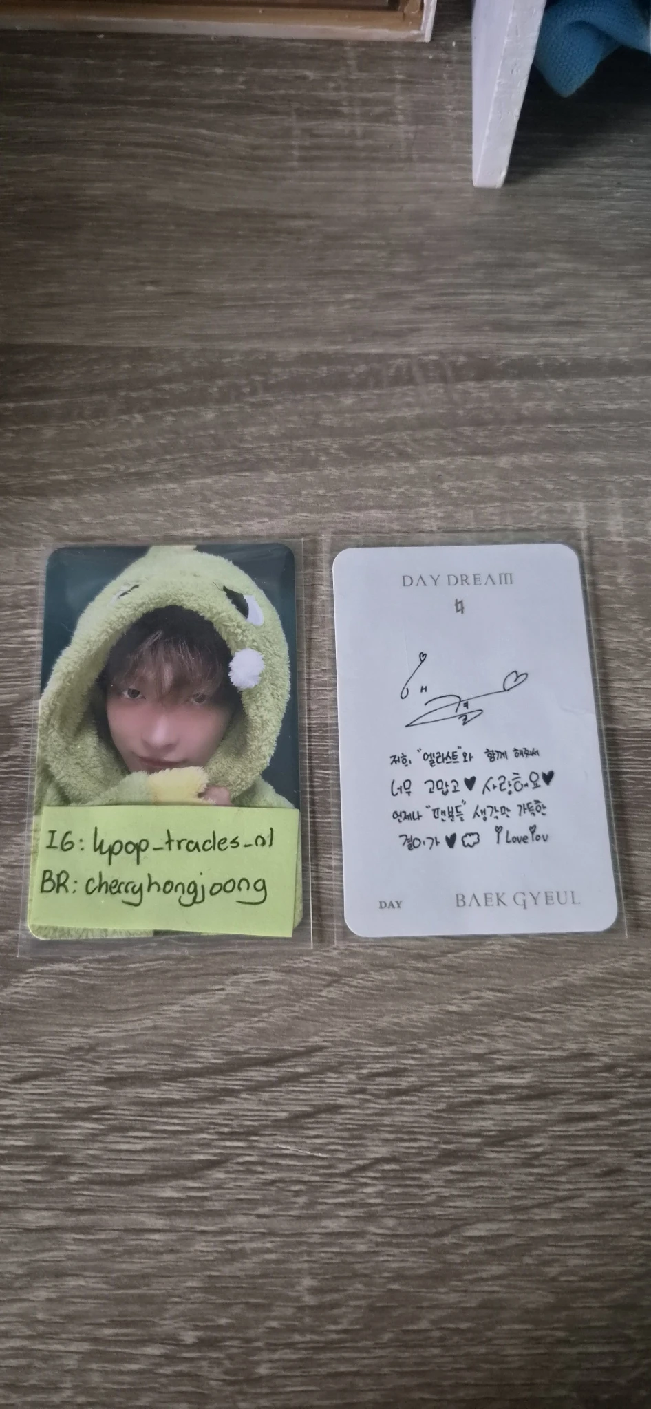 E’LAST Baekgyeul E’LAST - Baekgyeul - Day Dream Album day version listing photo 2