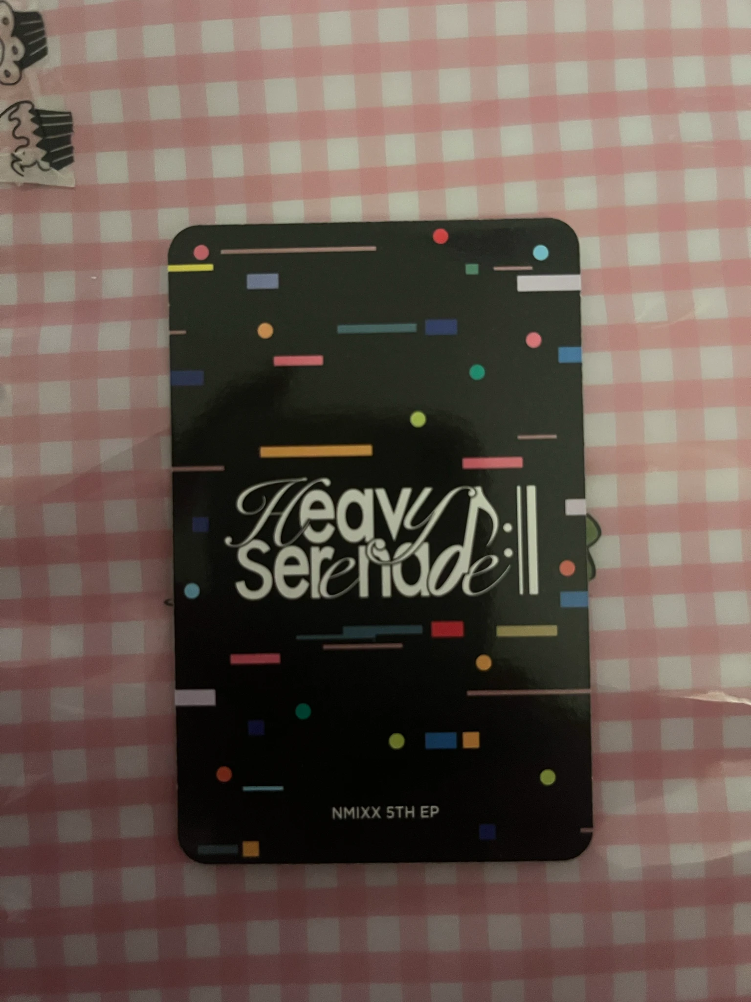NMIXX Haewon NMIXX - Haewon - Heavy Serenade Album album photocard serenade version listing photo 2