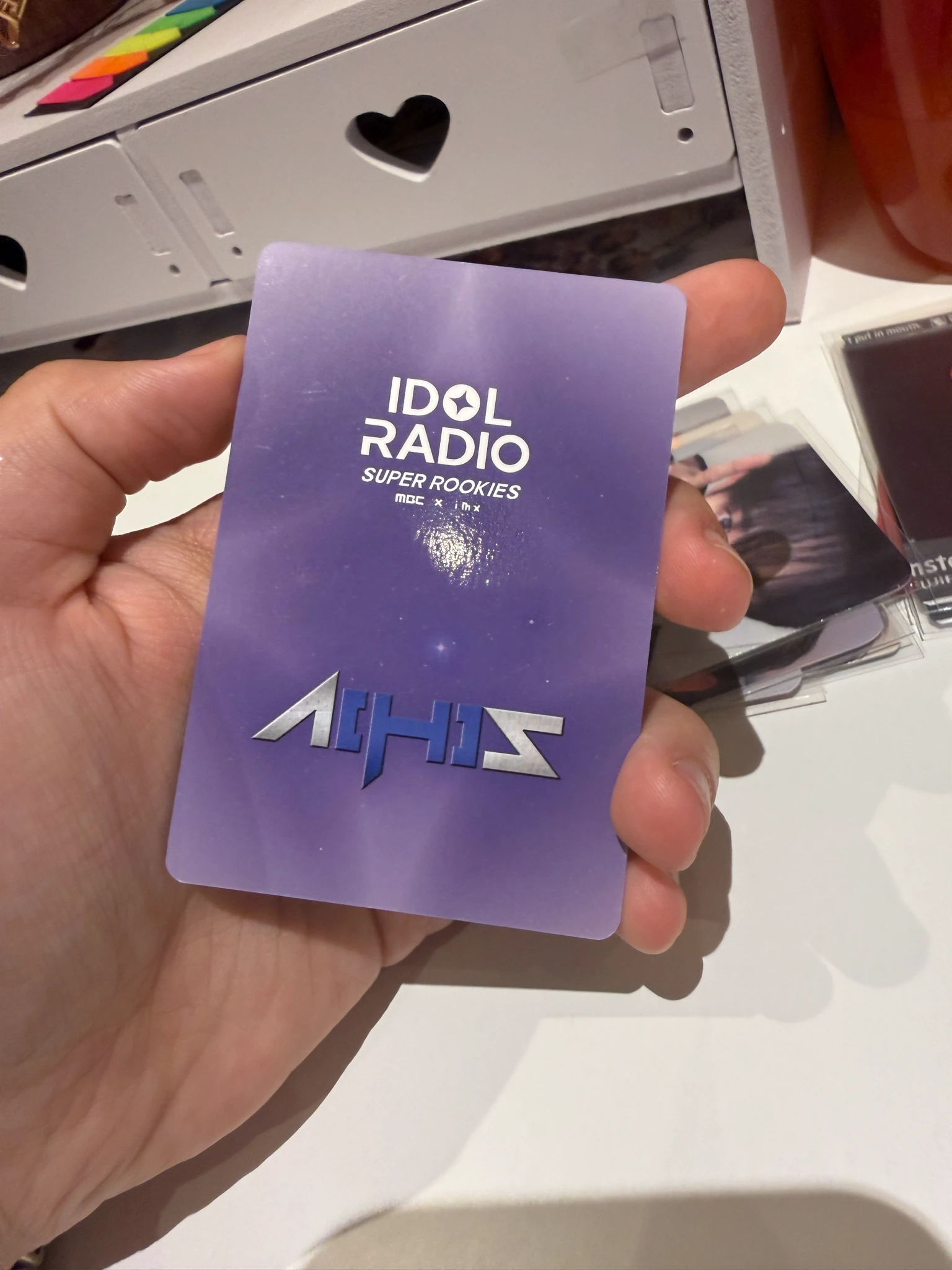 ALL(H)OURS Kunho ALL(H)OURS - Kunho - Witness Album idol radio entrance / attendance benefit japan listing photo 2