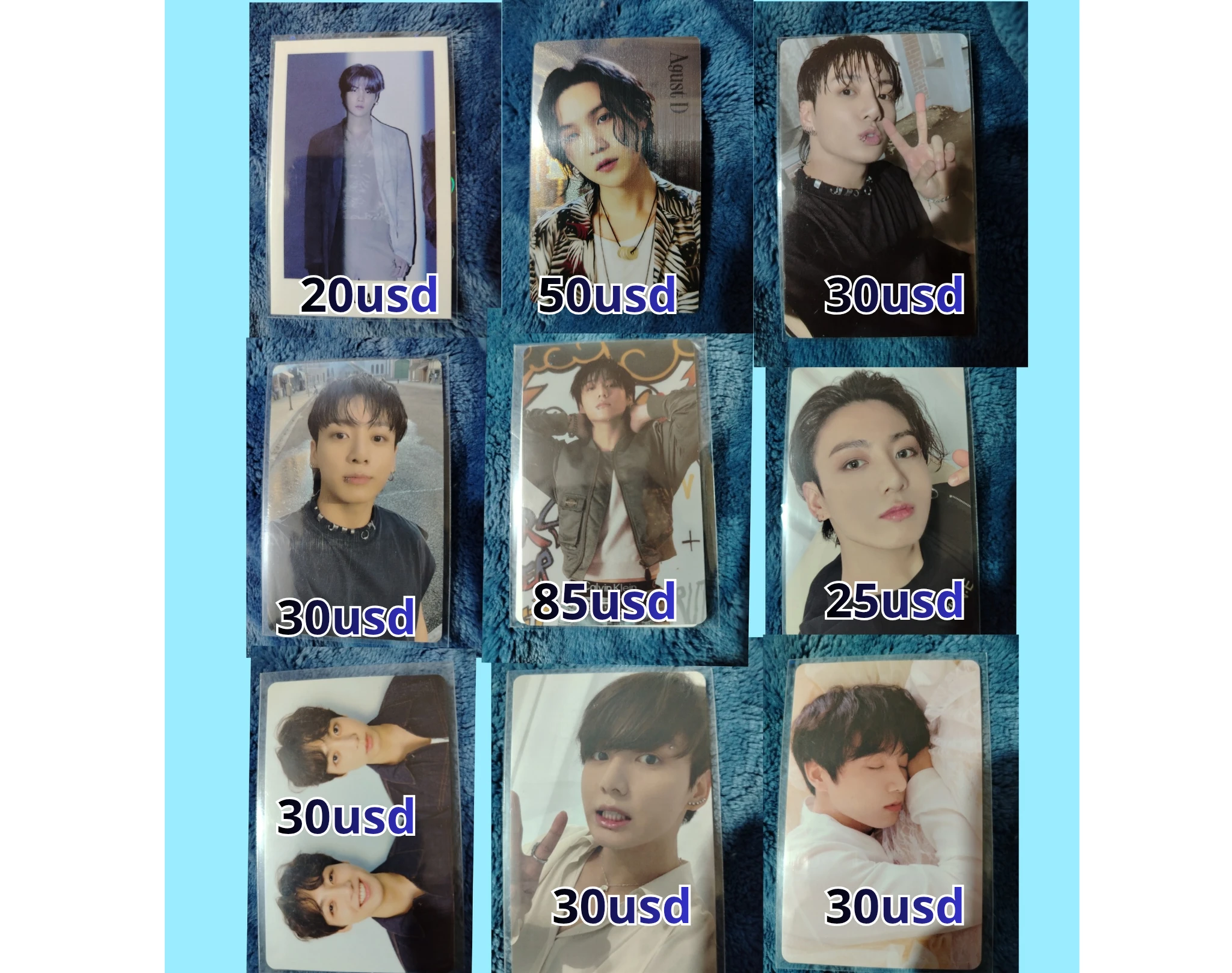 BTS Jungkook BTS - Jungkook - Map of the Soul: 7 Album album photocard ver. 1 listing photo 2