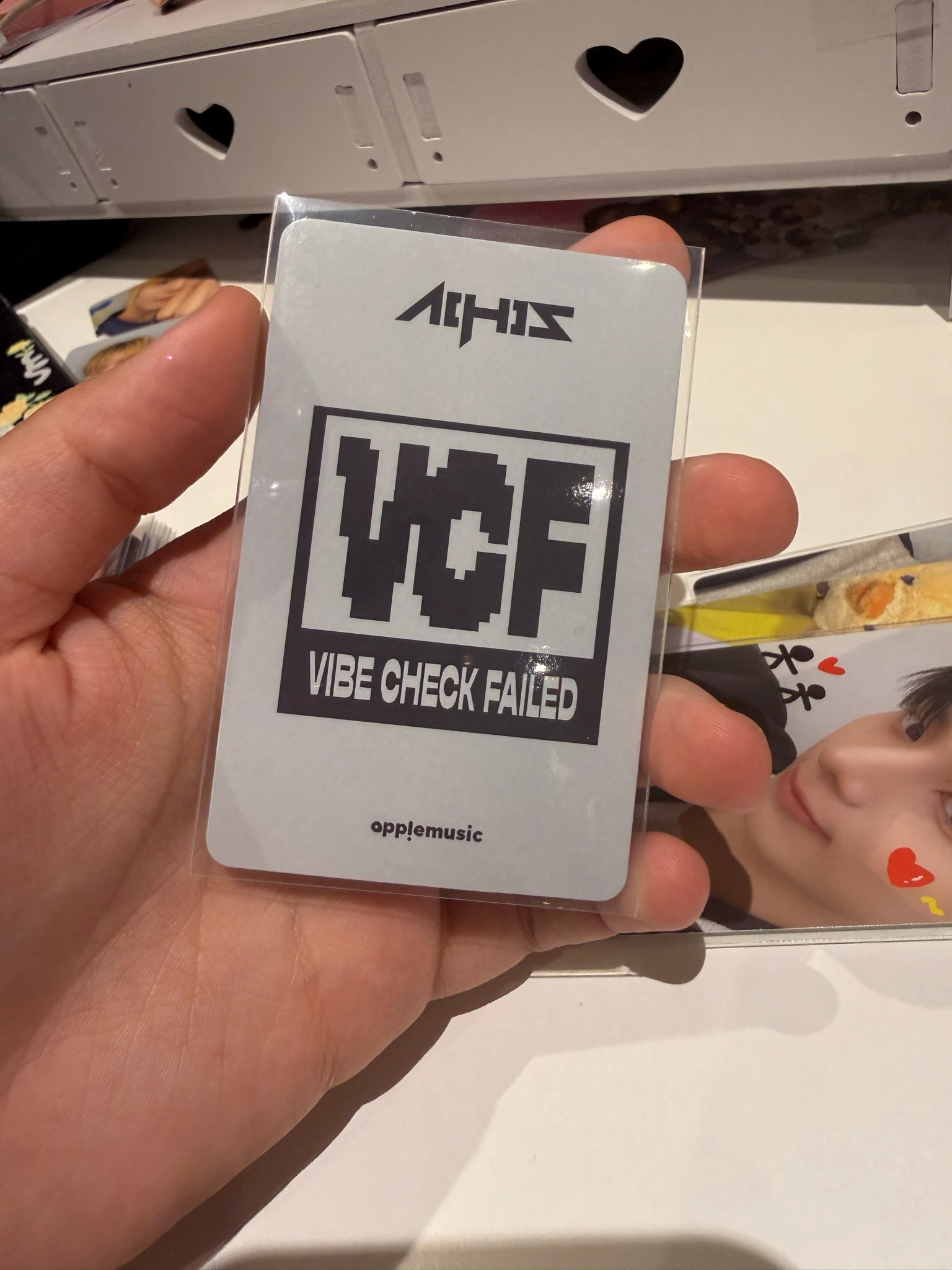 ALL(H)OURS Kunho ALL(H)OURS - Kunho - VCF Album apple music fansign round 4 listing photo 2