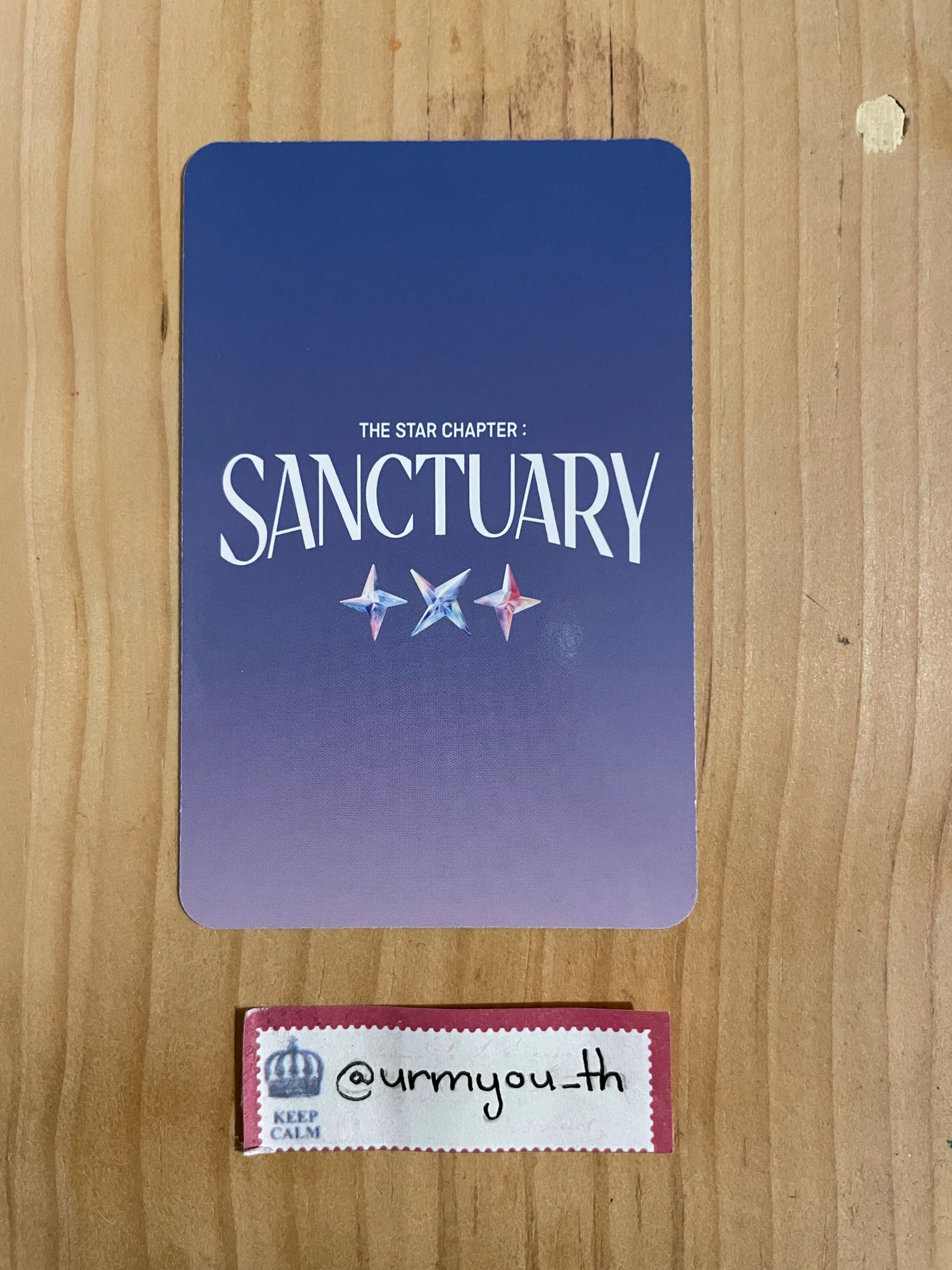TOMORROW X TOGETHER Taehyun TXT - Taehyun - The Star Chapter: Sanctuary Album kpopmerch pre-order benefit (pob) listing photo 2