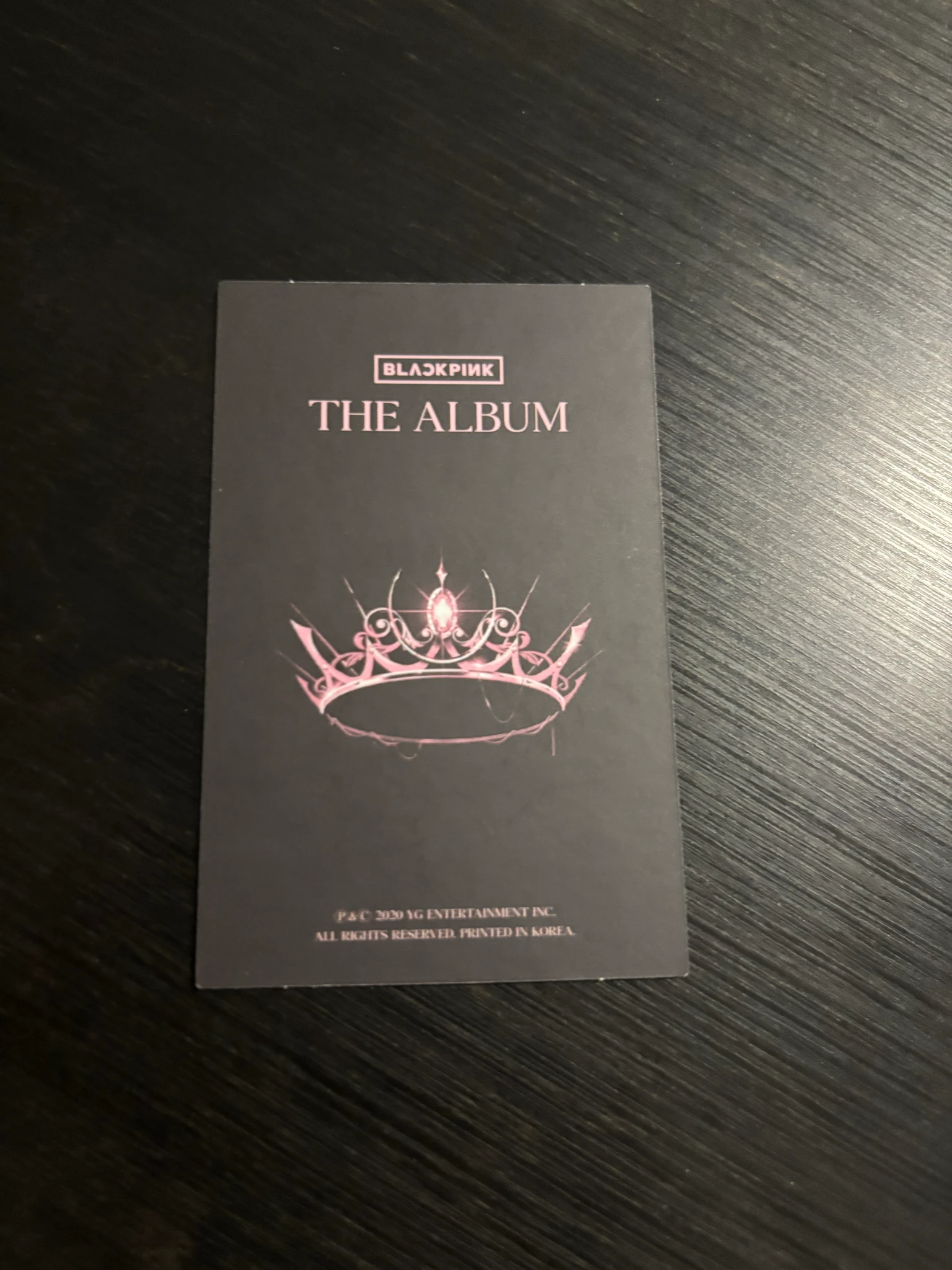 BLACKPINK Jennie BLACKPINK-Jennie-Album-THE ALBUM listing photo 2
