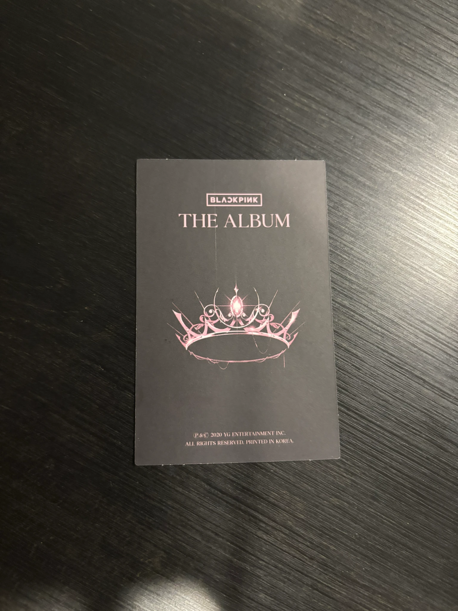 BLACKPINK Rosé BLACKPINK-Rosé-Album-THE ALBUM listing photo 2