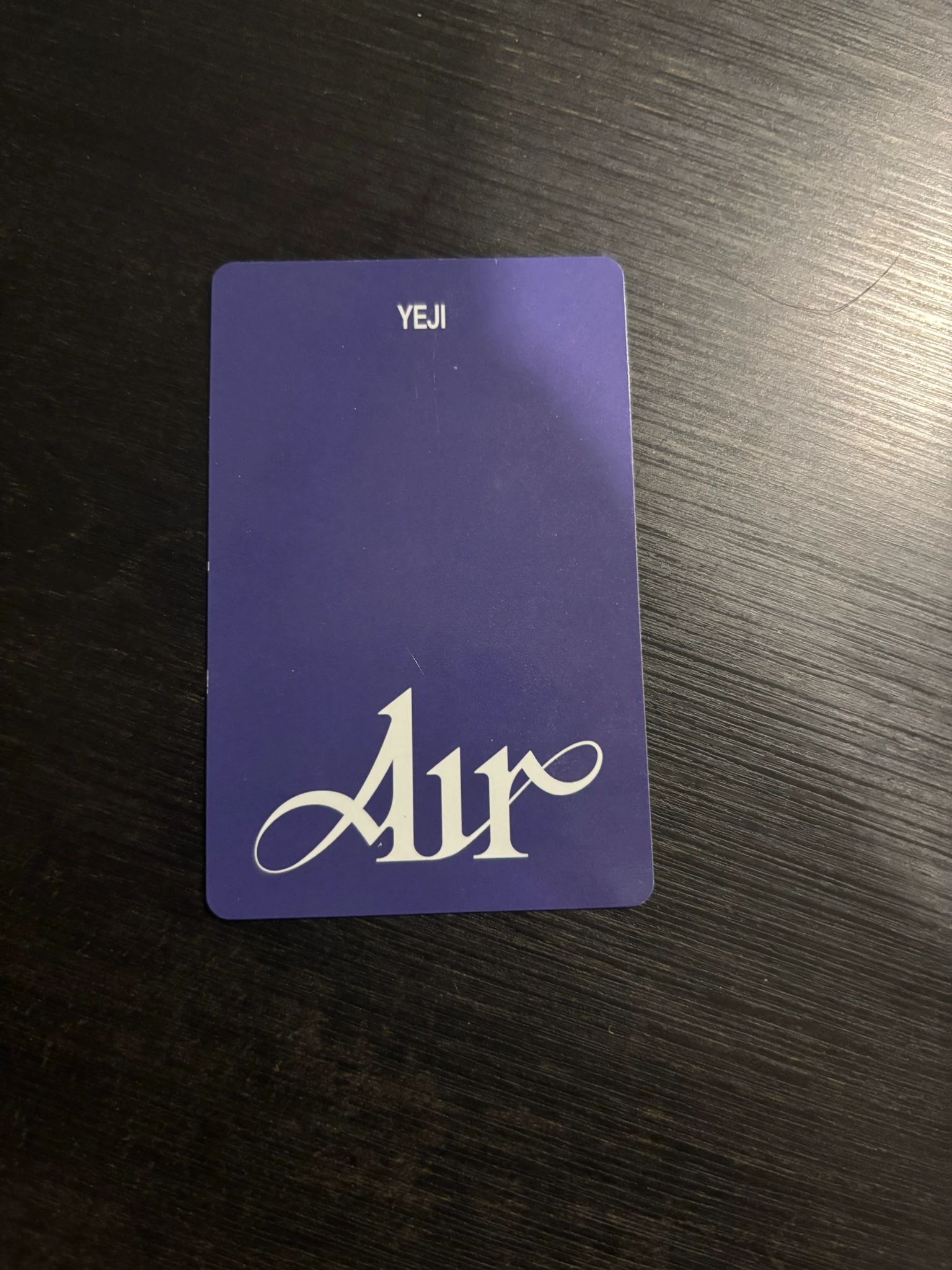ITZY Yeji ITZY - Yeji - Air  Album album photocard solo album non-selfie concept photocard listing photo 2