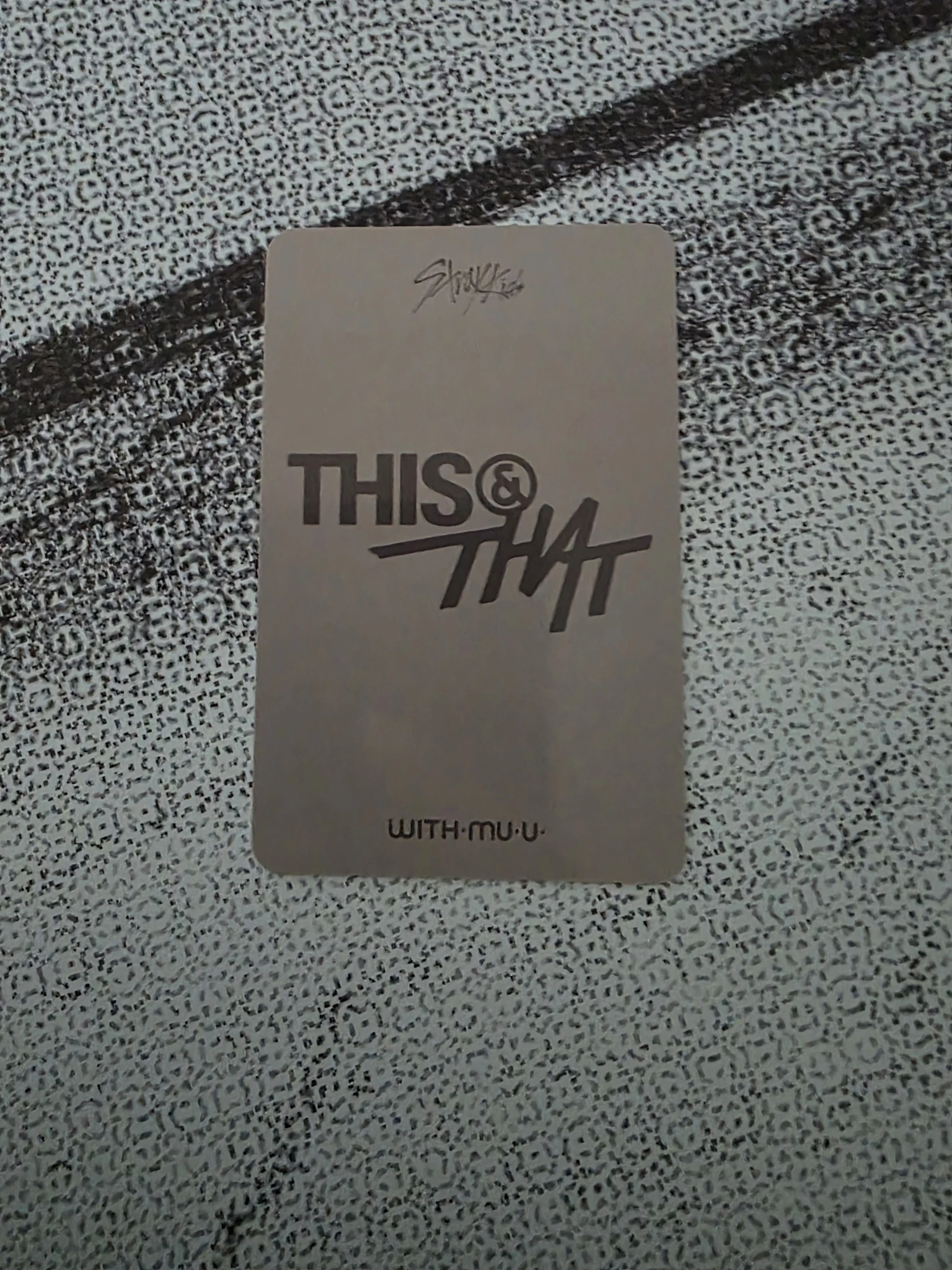Stray Kids Changbin Stray Kids - Changbin - THIS & THAT Album pob (pre-order benefit) withmuu/withdrama listing photo 2