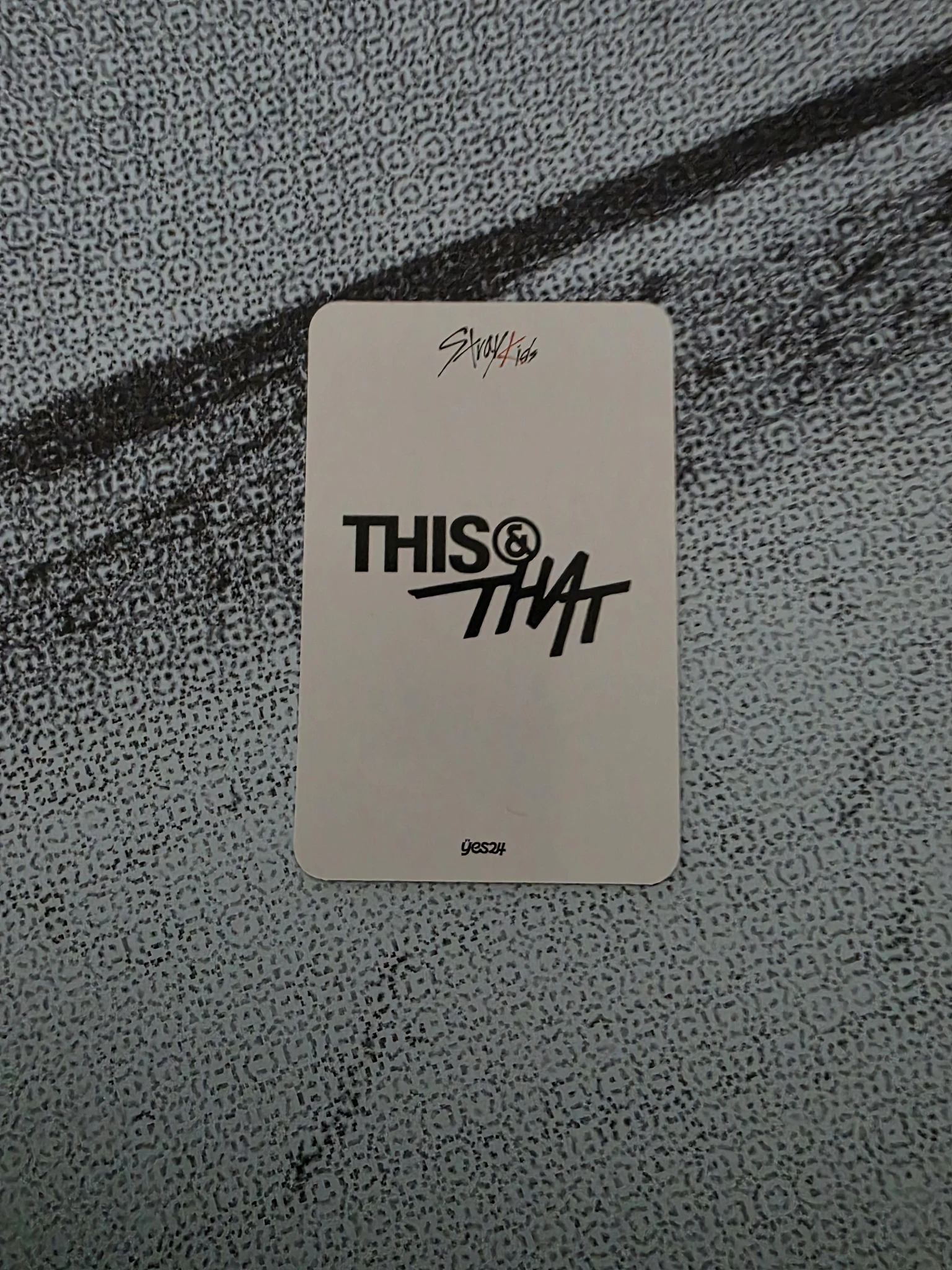 Stray Kids Changbin Stray Kids - Changbin - THIS & THAT Album yes24 pob (pre-order benefit) listing photo 2