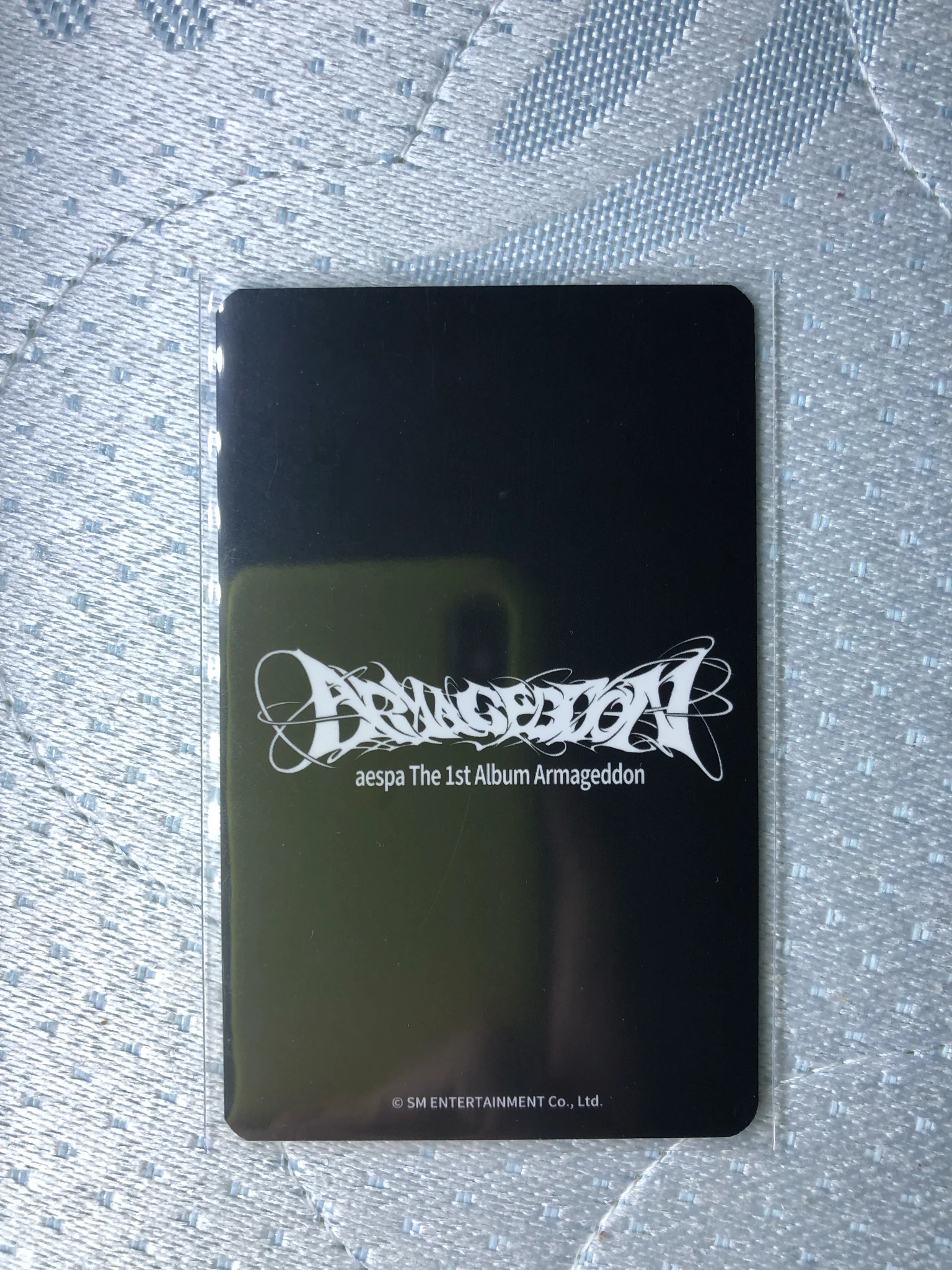 aespa Karina aespa - Karina - Armageddon Album pob (pre-order benefit) listing photo 2