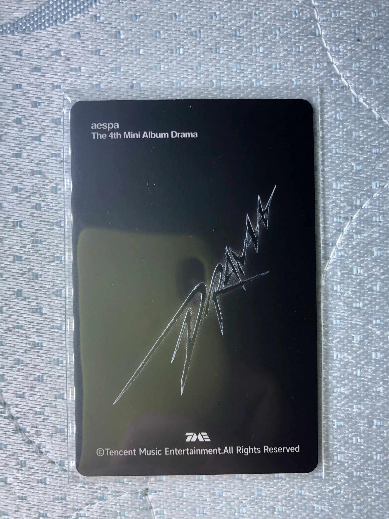 aespa Karina aespa - Karina - Drama Album lucky draw pre-order benefit qq music 4 star listing photo 2