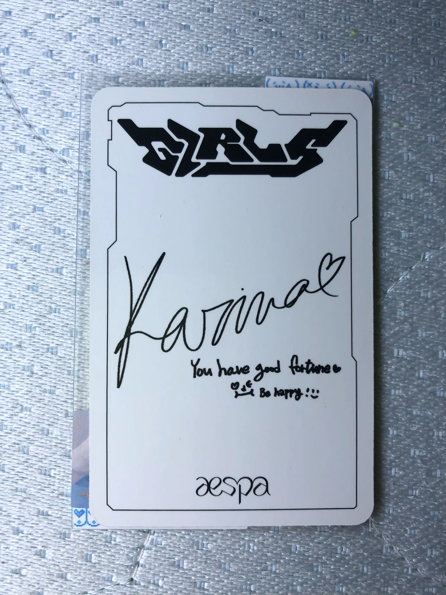 aespa Karina AESPA - Karina - Girls (USA exclusive, photobook ver.) listing photo 2