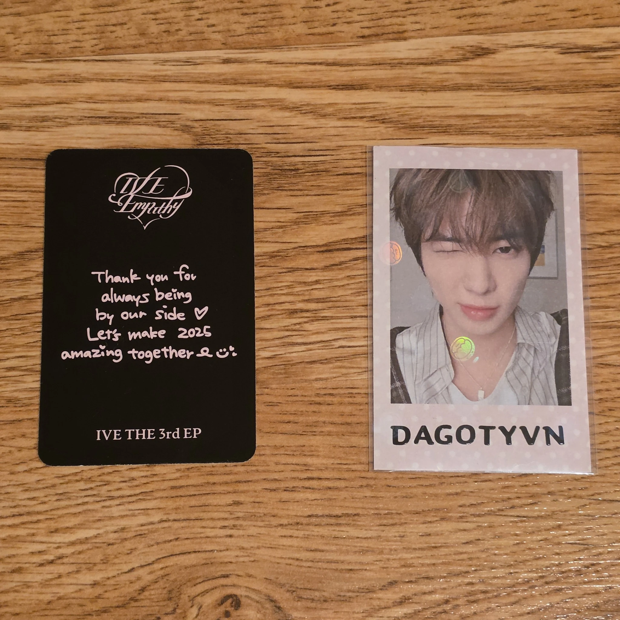 IVE Rei IVE - Rei - IVE EMPATHY Album album photocard listing photo 2