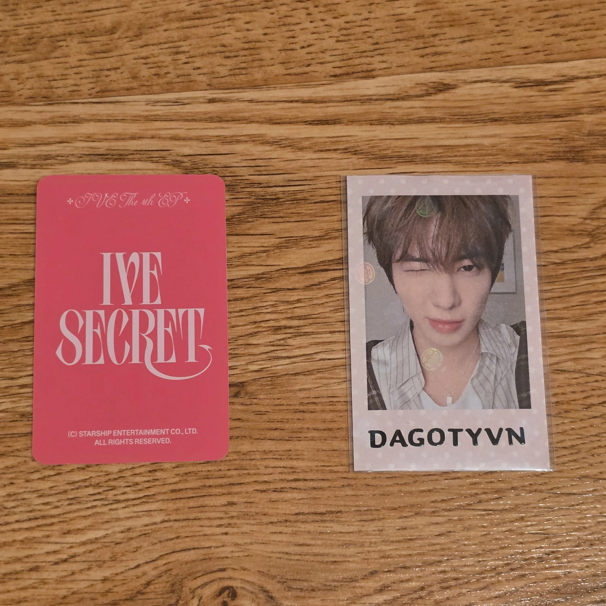 IVE Gaeul IVE - Gaeul - IVE SECRET Album album photocard US exclusive listing photo 2