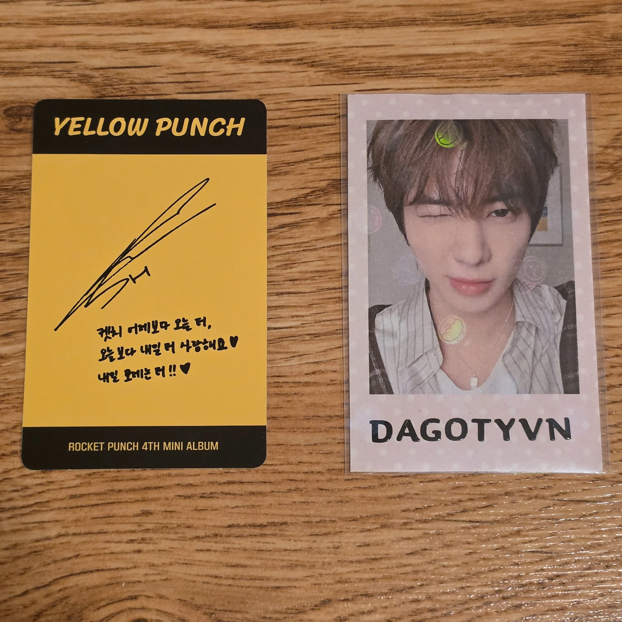 Rocket Punch Sohee Rocket Punch - Sohee - Yellow punch Album album photocard listing photo 2