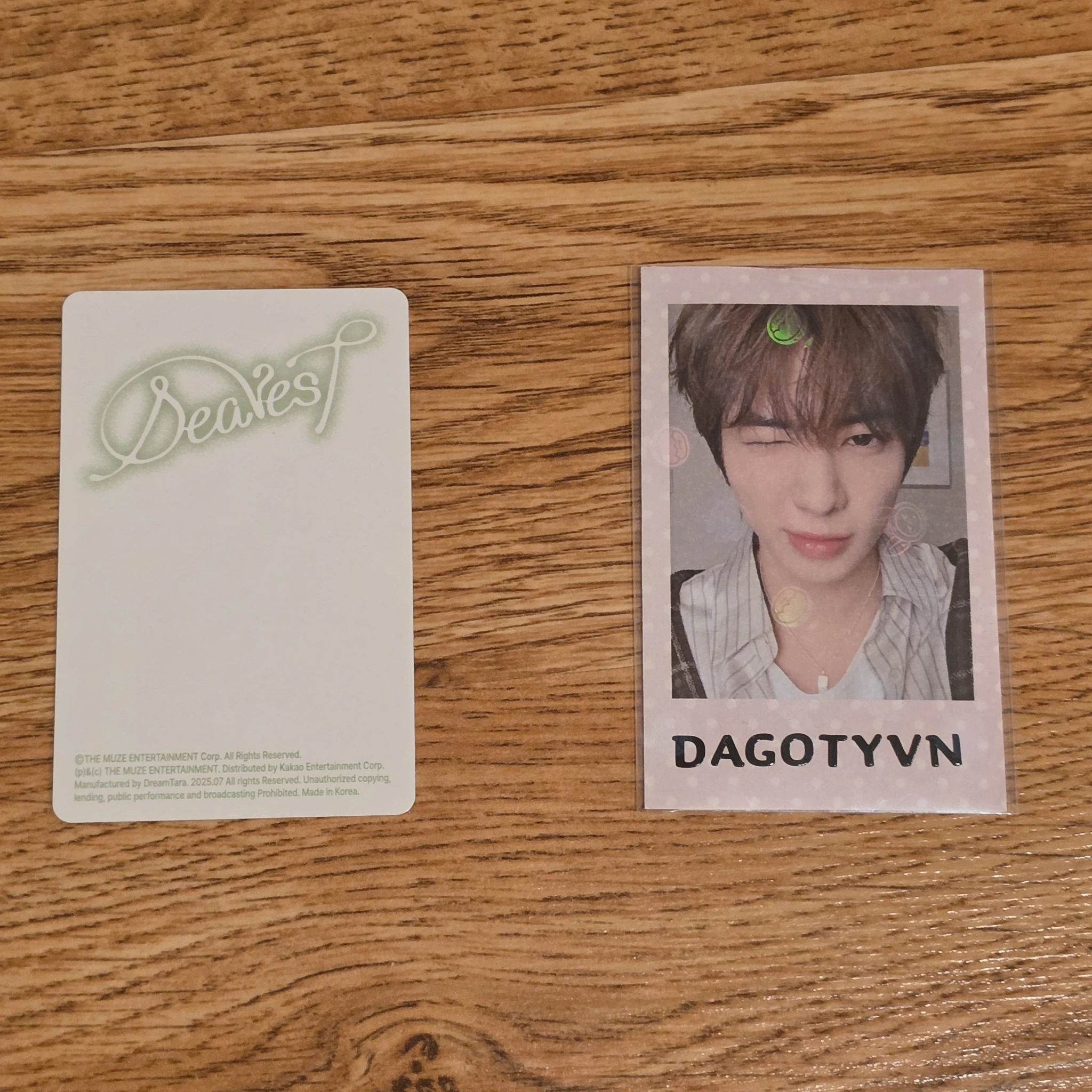 RESCENE Liv RESCENE - Liv - Dearest Album album photocard dear version listing photo 2