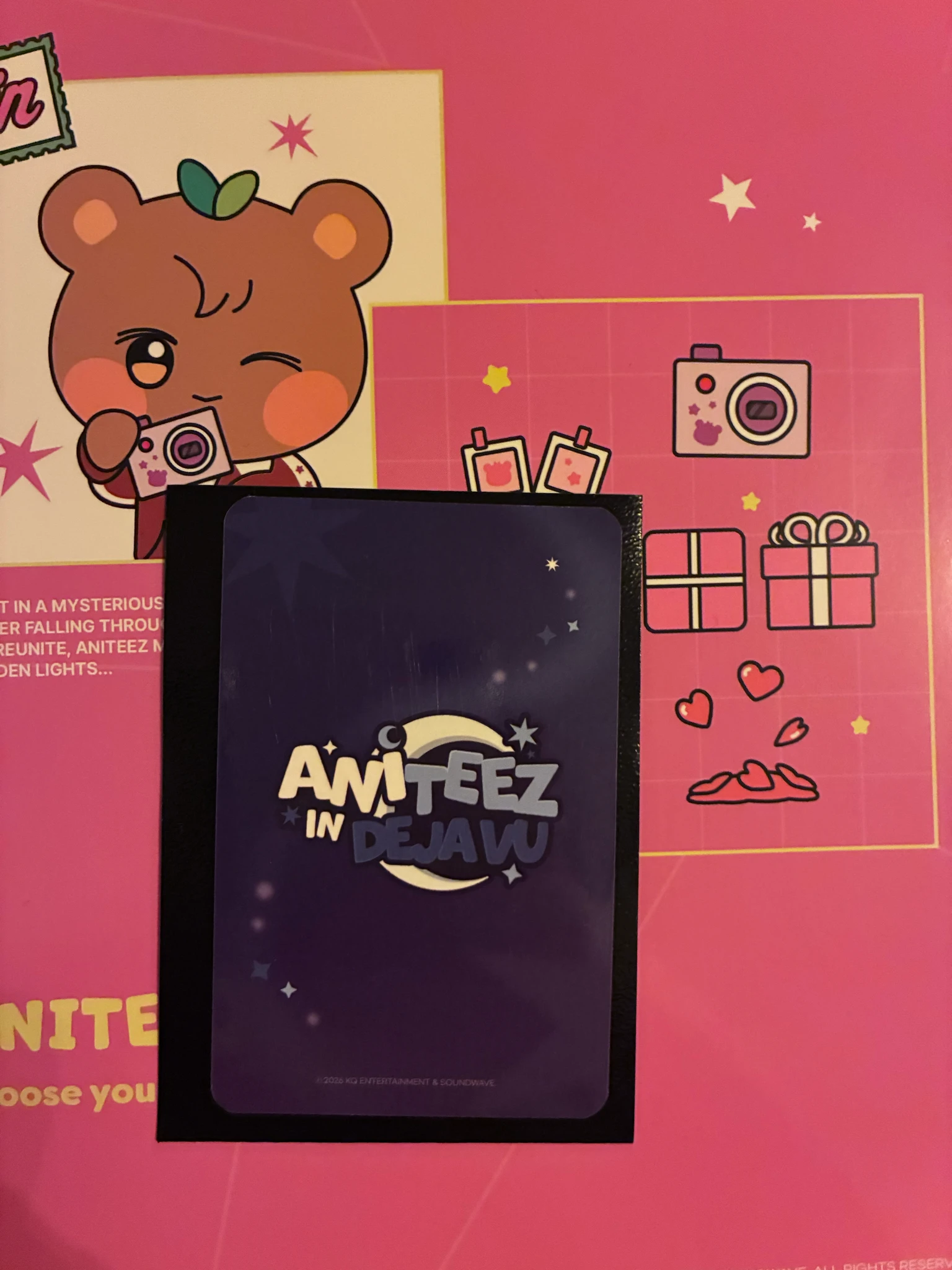 ATEEZ Mingi ATEEZ - Mingi - ANITEEZ IN DEJA VU Other trading card merch photocard random pack listing photo 2