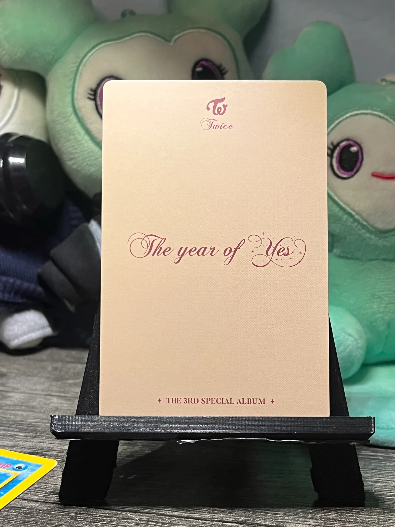 TWICE Jeongyeon TWICE - The Year of "Yes" Album pob (pre-order benefit) photocard set A version listing photo 2