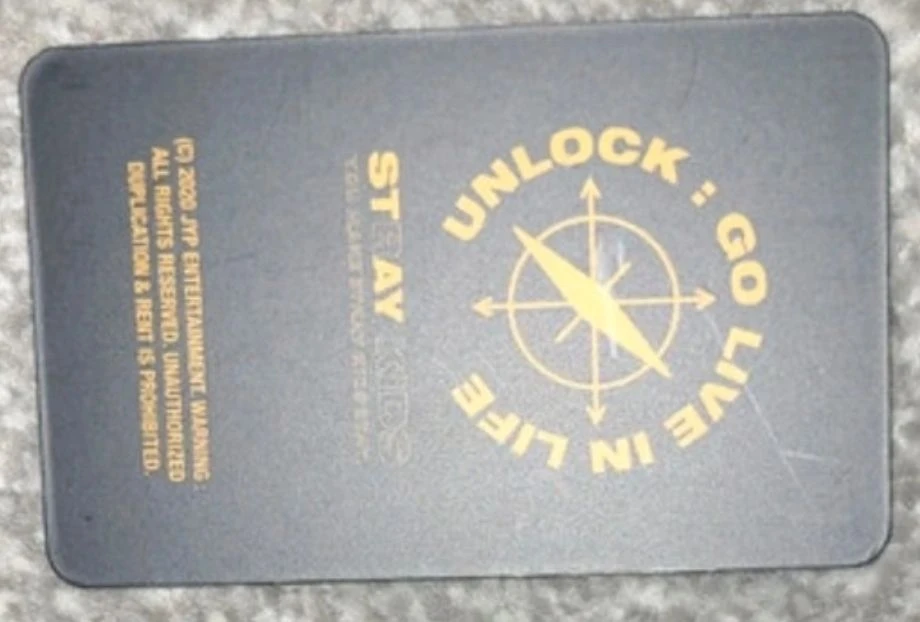 Stray Kids Stray Kids - Unlock : GO LIVE IN LIFE Event merch photocard lenticular photocard set listing photo 2