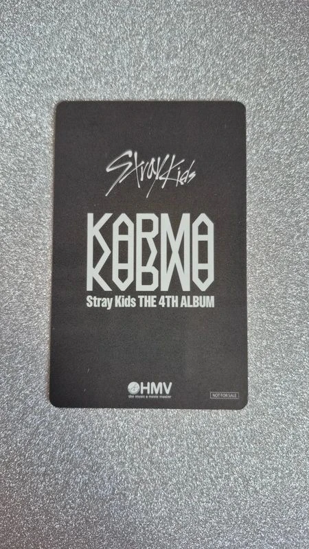 Stray Kids I.N Stray Kids - I.N - KARMA Album pre-order benefit (pob) hmv A version listing photo 2