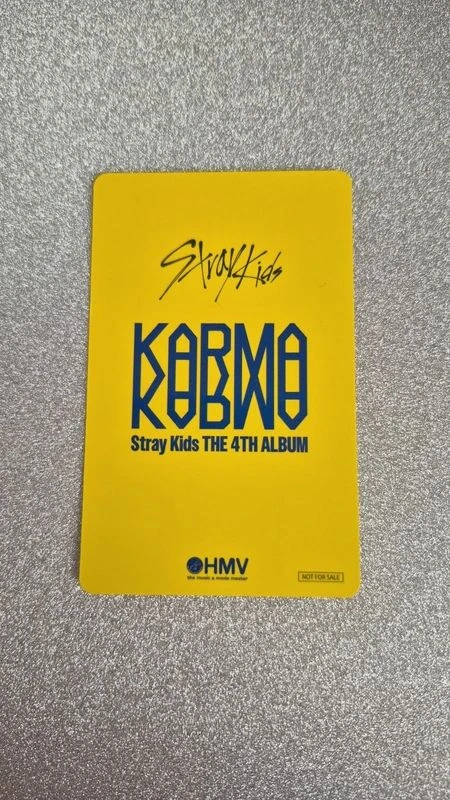 Stray Kids Changbin Stray Kids - Changbin - KARMA Album hmv lucky draw C version listing photo 2