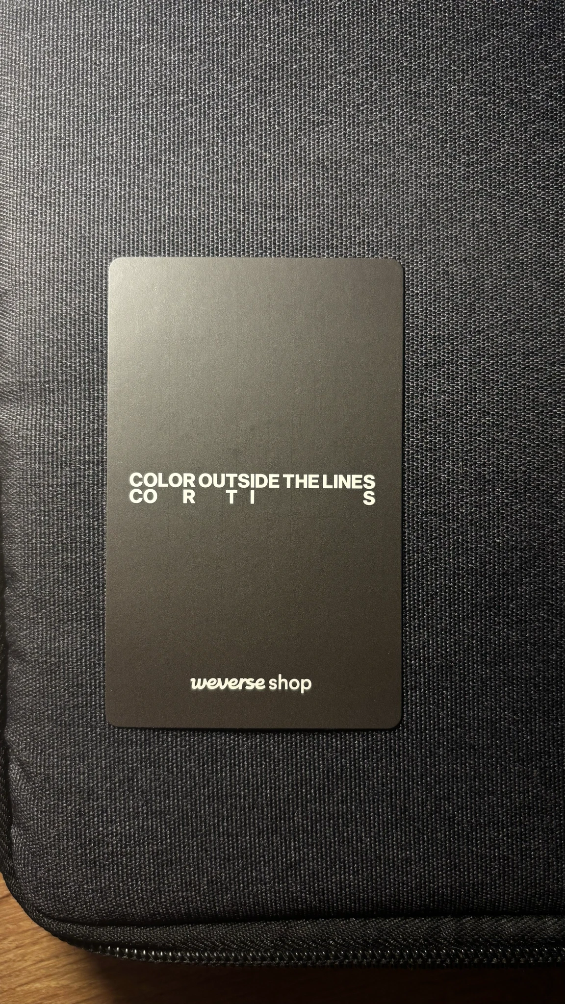 CORTIS James CORTIS - James - COLOR OUTSIDE THE LINES  Album weverse fansign pre-order benefit (pob) listing photo 2