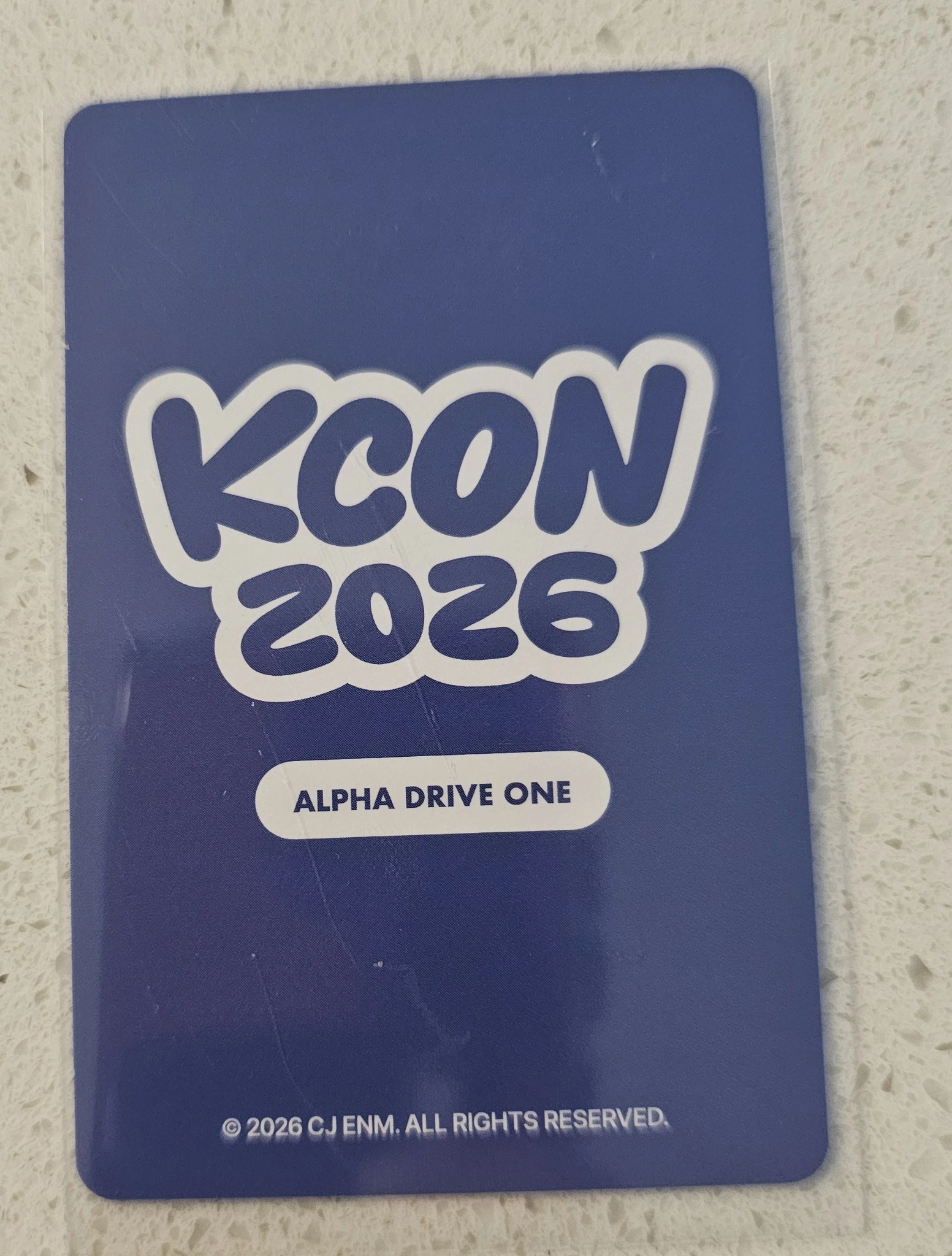 ALPHA DRIVE ONE Sanghyeon ALPHA DRIVE ONE - Sanghyeon - KCON Japan 2026 Event lucky draw trading card listing photo 2